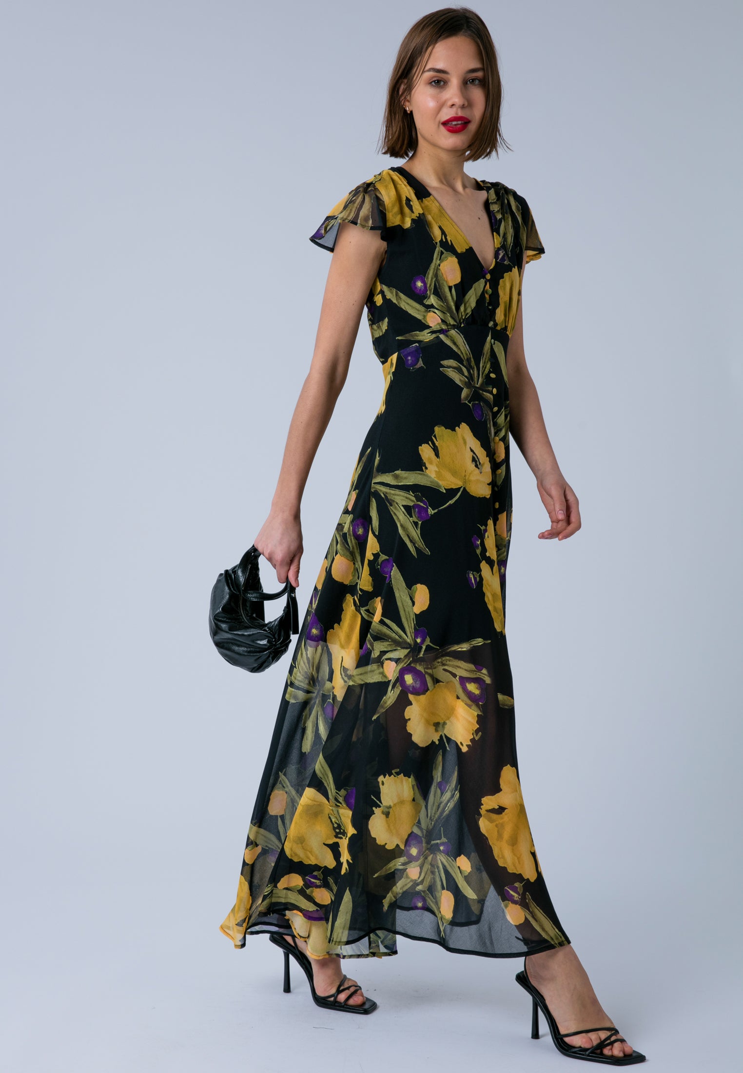 INDIUM MAXI DRESS PRIME YELLOW