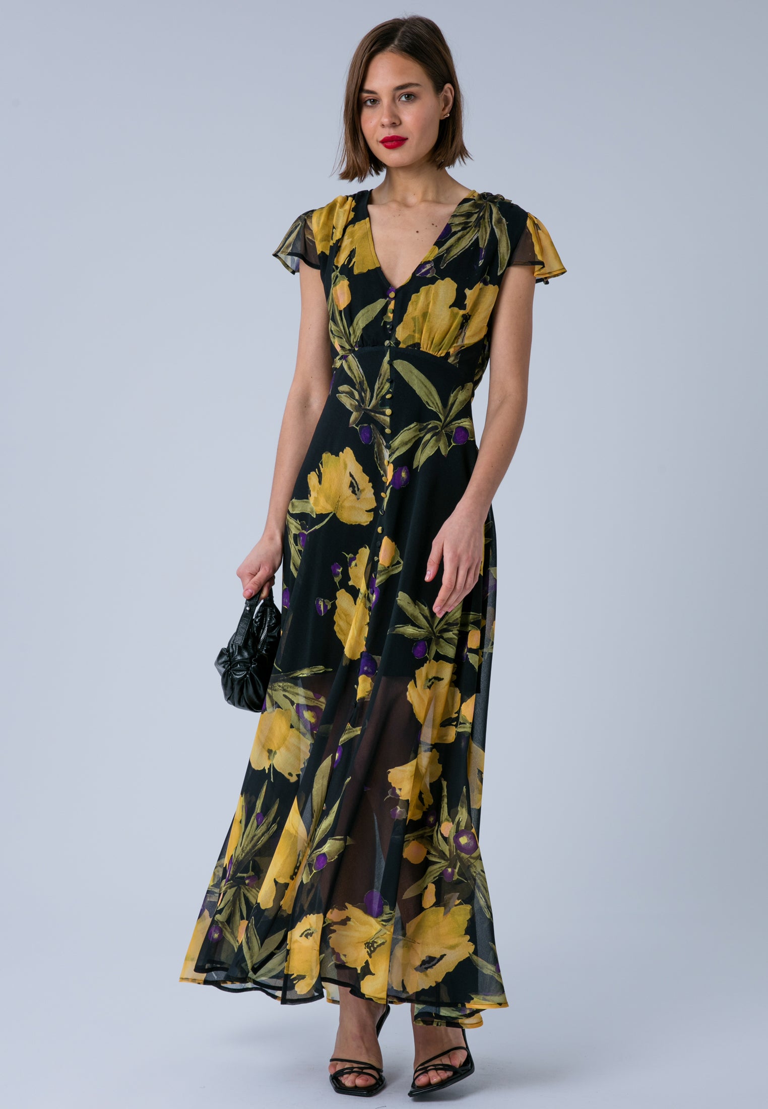 INDIUM MAXI DRESS PRIME YELLOW