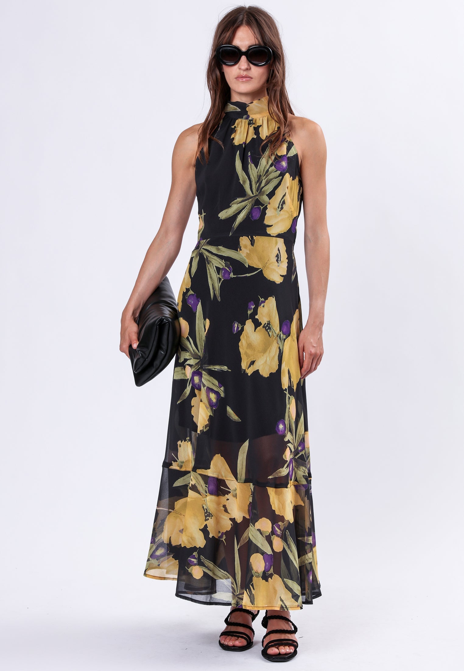 TIME MAXI DRESS PRIME YELLOW