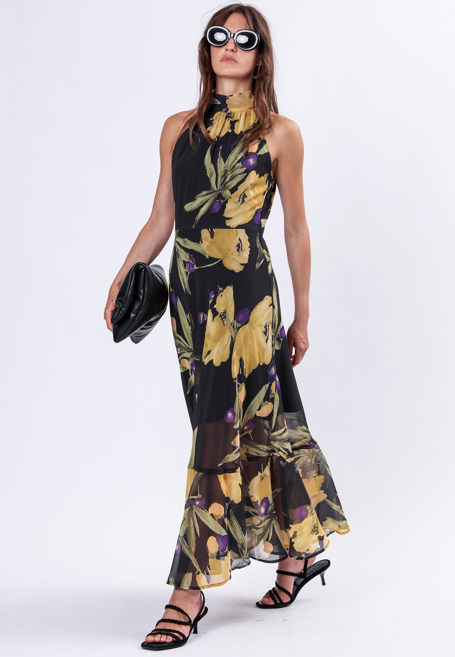 TIME MAXI DRESS PRIME YELLOW
