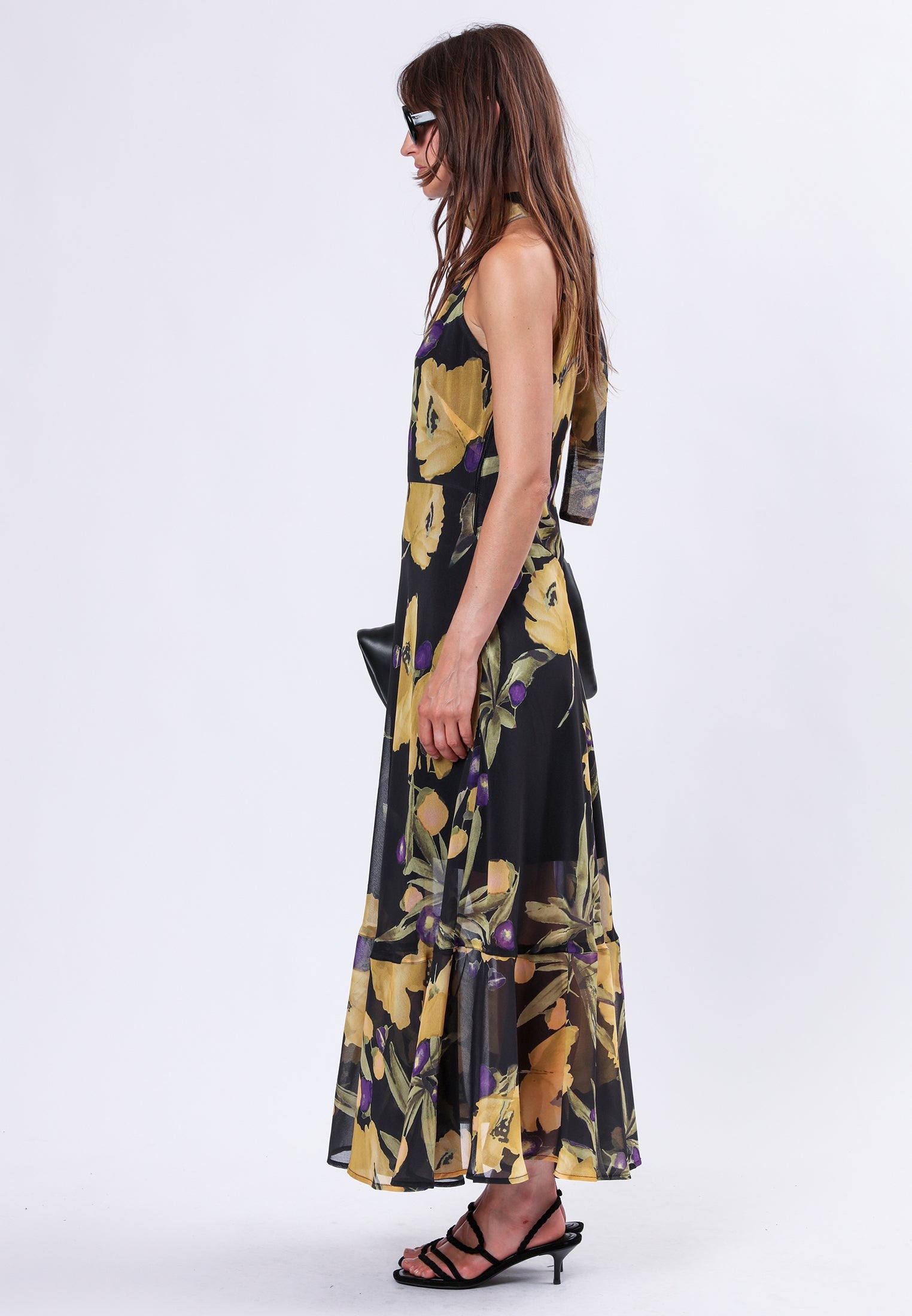 TIME MAXI DRESS PRIME YELLOW