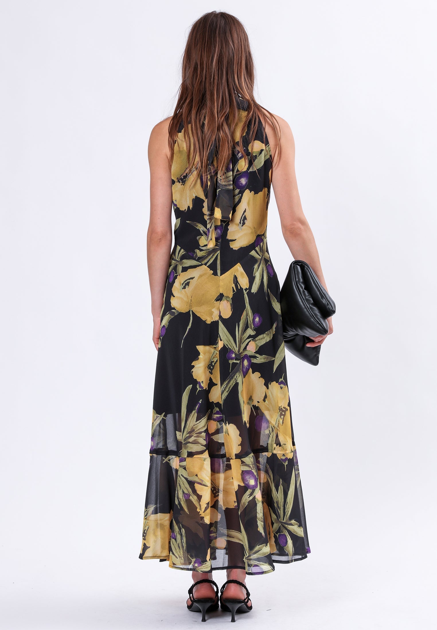 TIME MAXI DRESS PRIME YELLOW