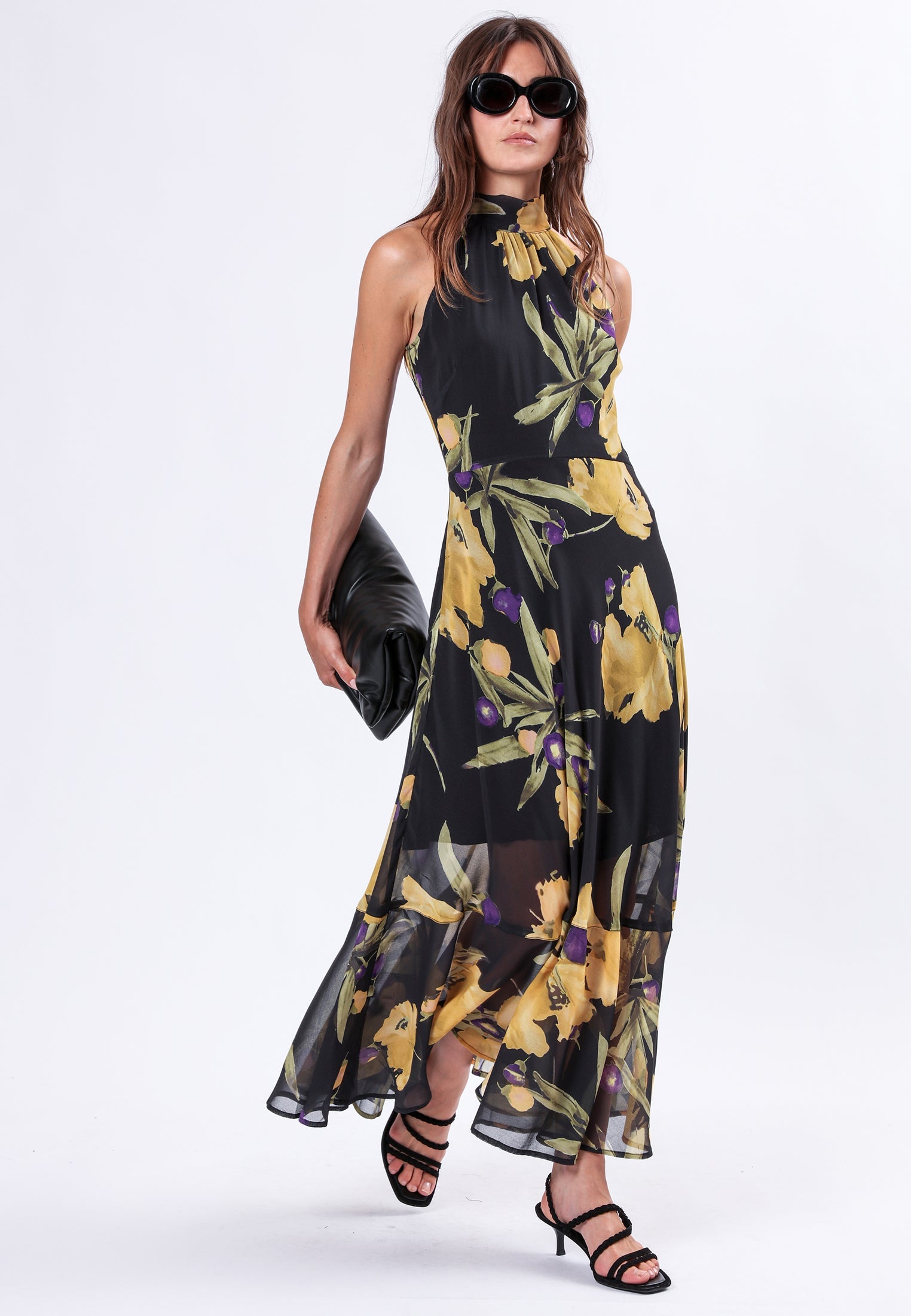 TIME MAXI DRESS PRIME YELLOW