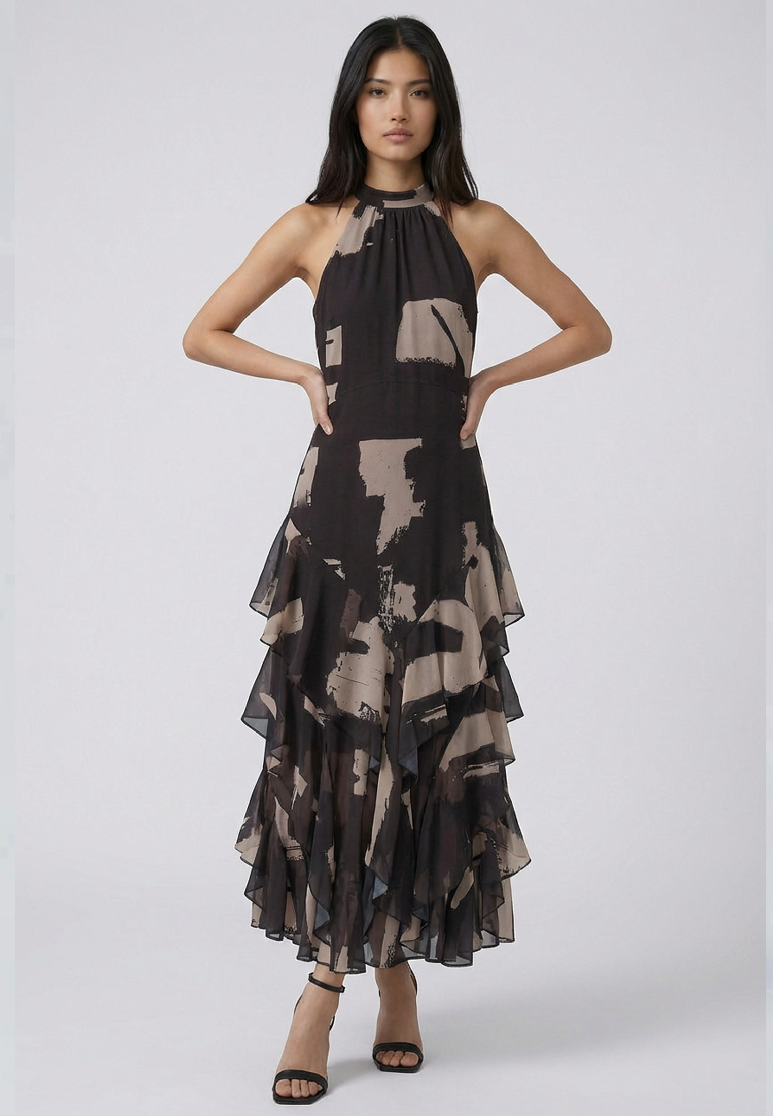 TAYLOR MAXI DRESS FACADE