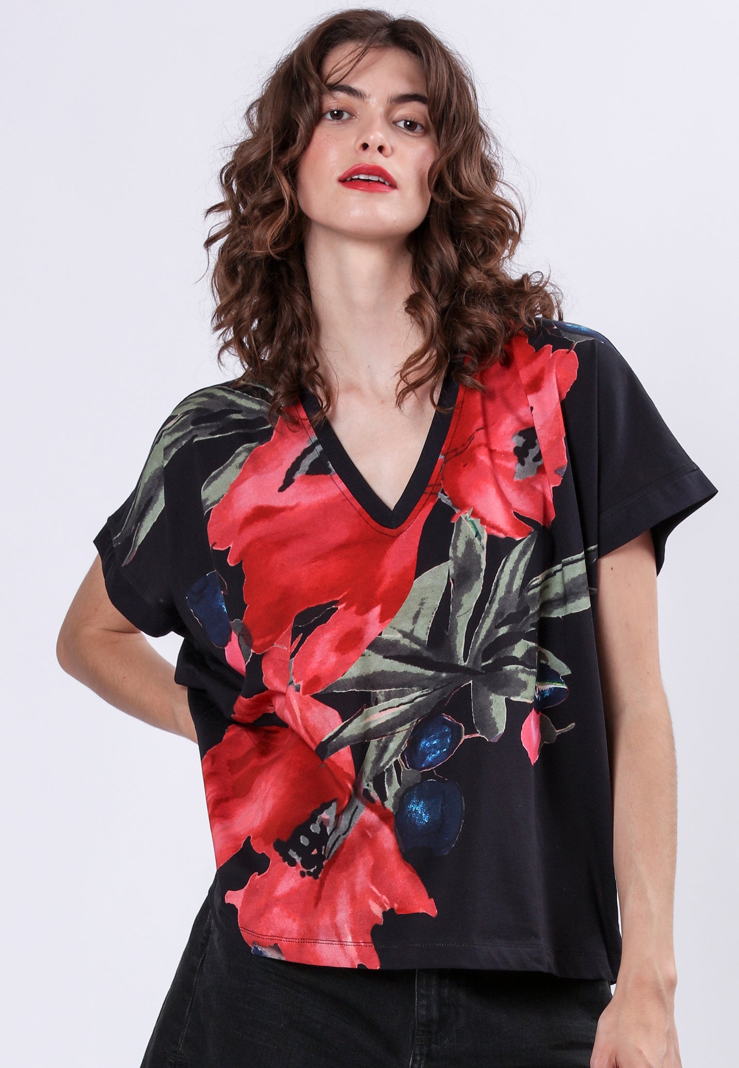 CLOAK TOP PRIME PINK