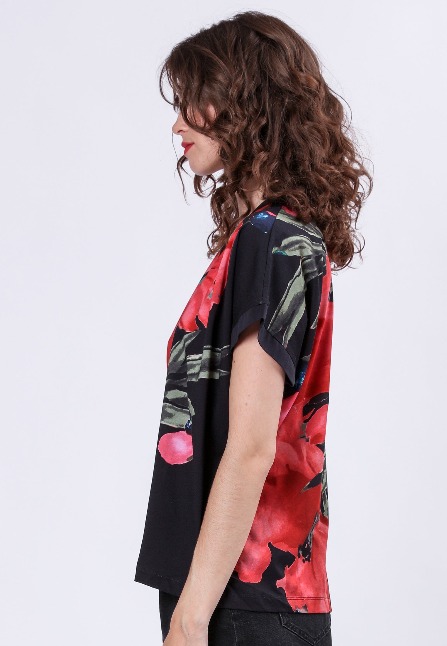 CLOAK TOP PRIME PINK