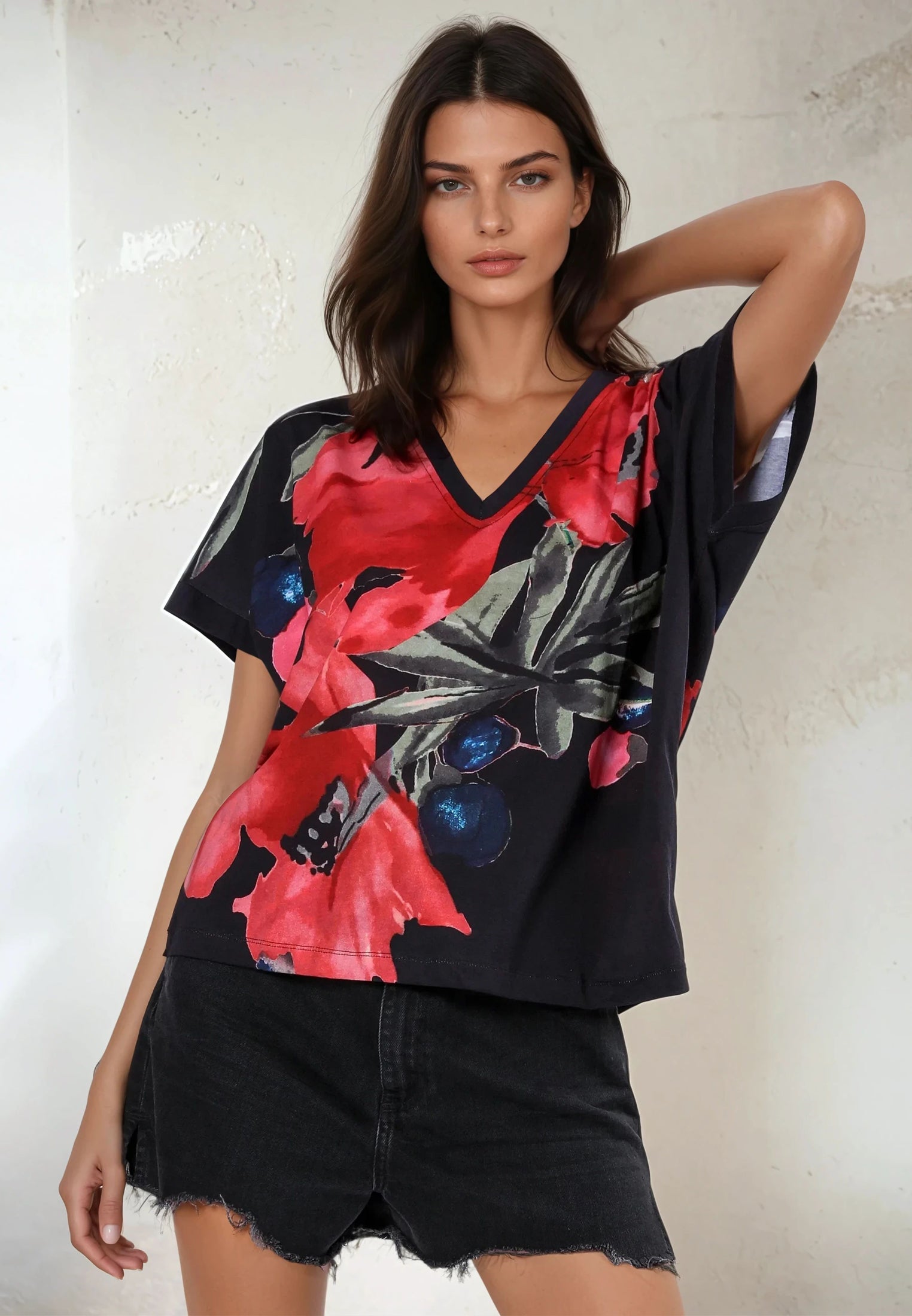 CLOAK TOP PRIME PINK