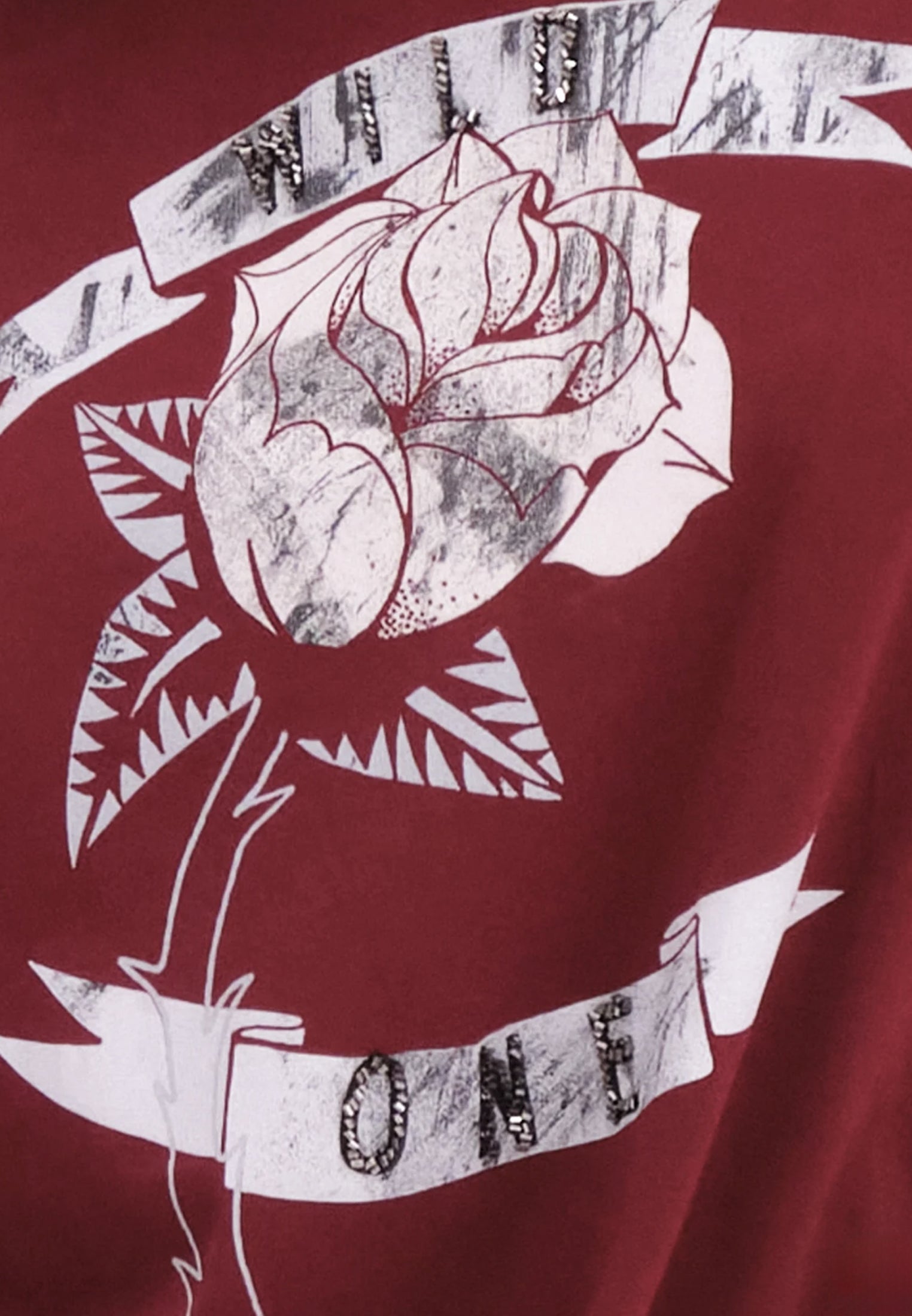 ELEGANCE T-SHIRT DARK RED