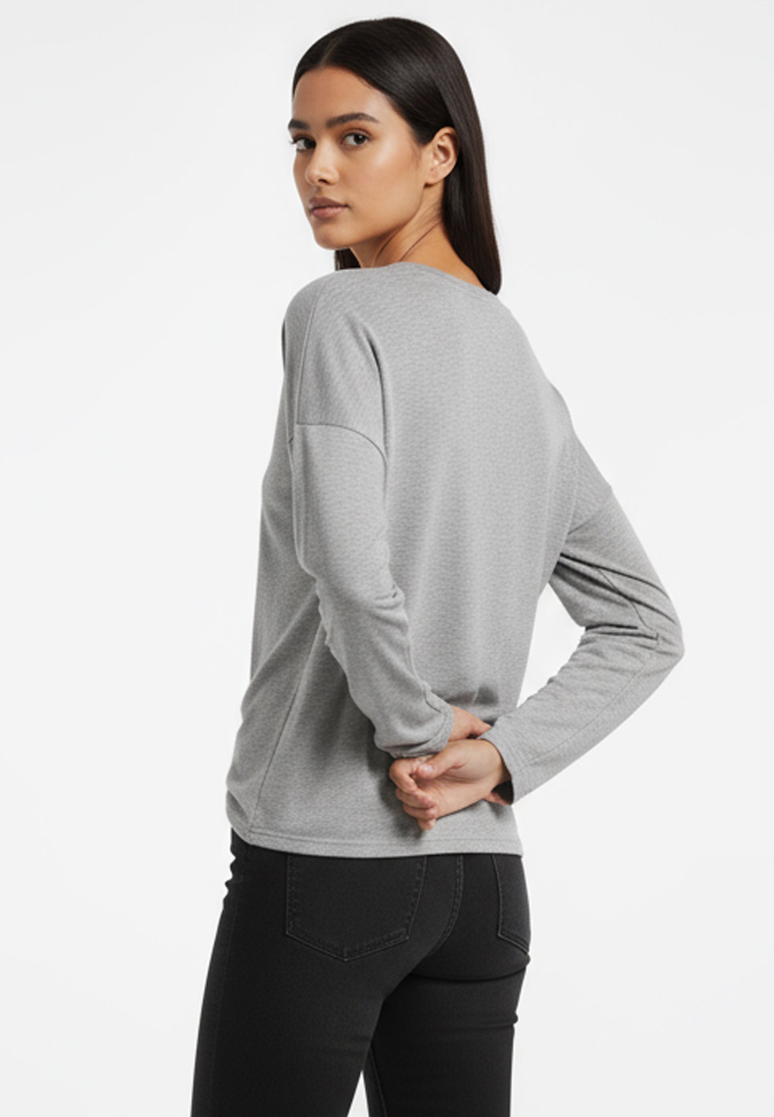 FLUSH TOP GREY MARL