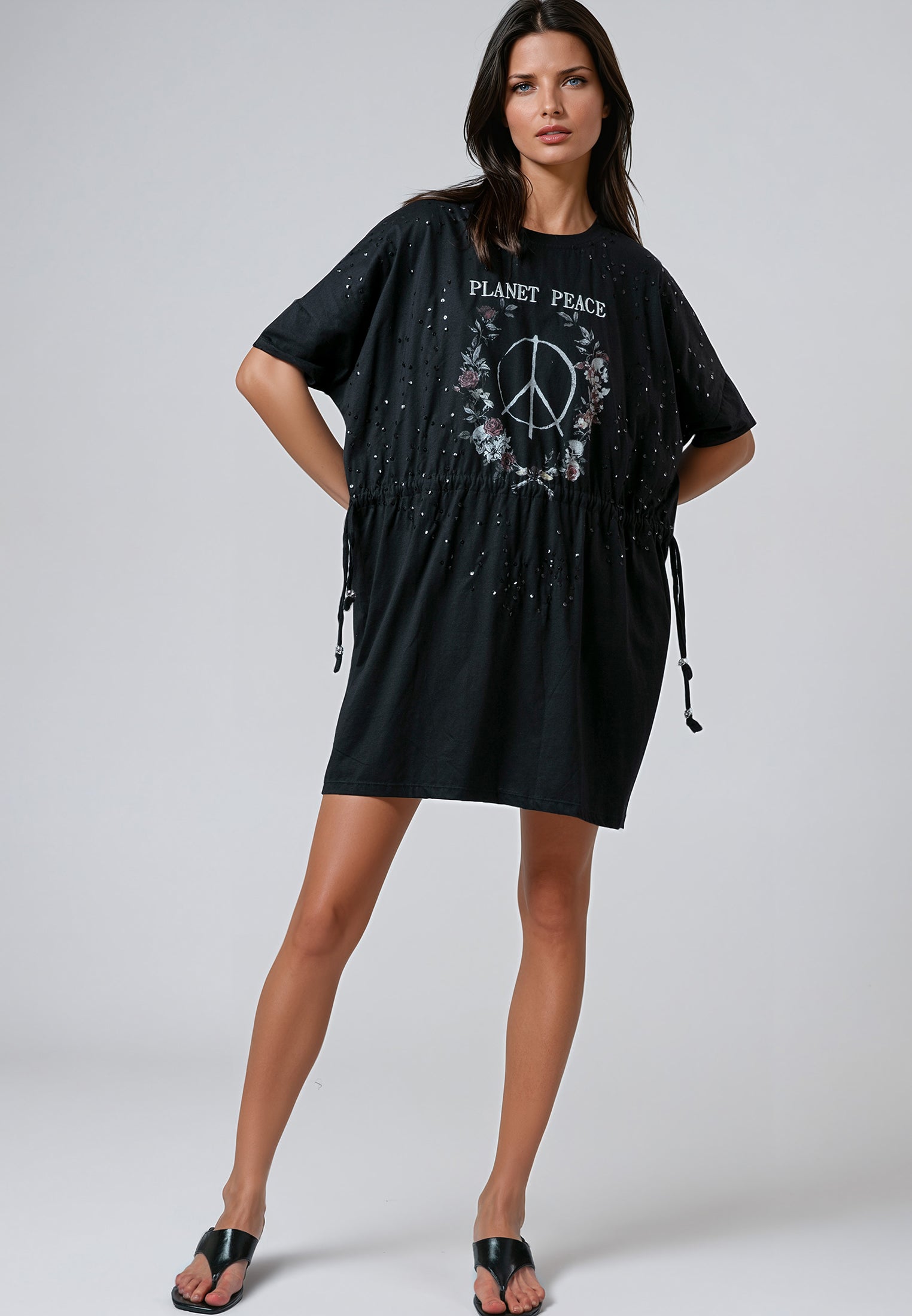 PLANET DRESS BLACK