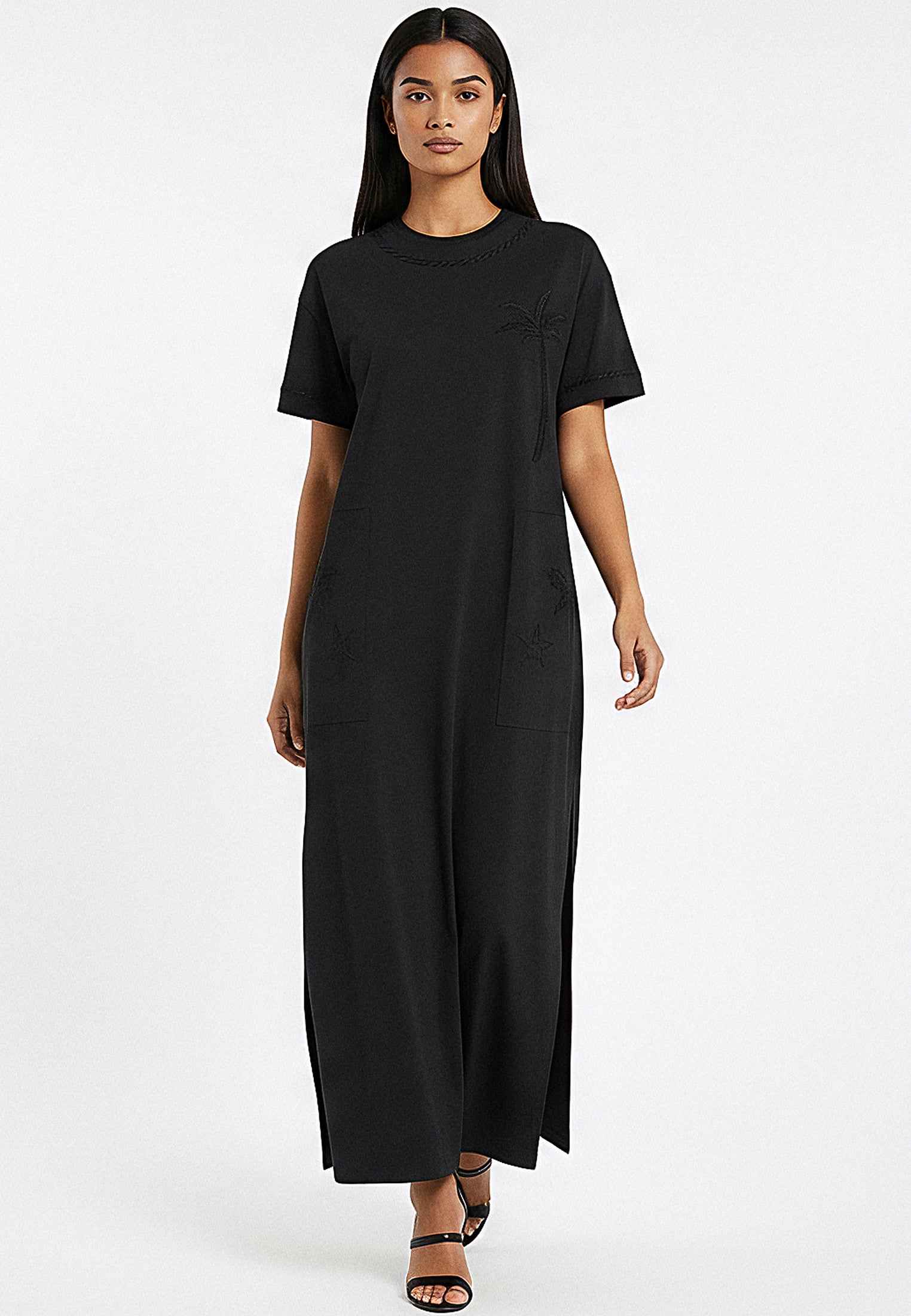 SUMMER DRESS WASHED BLACK