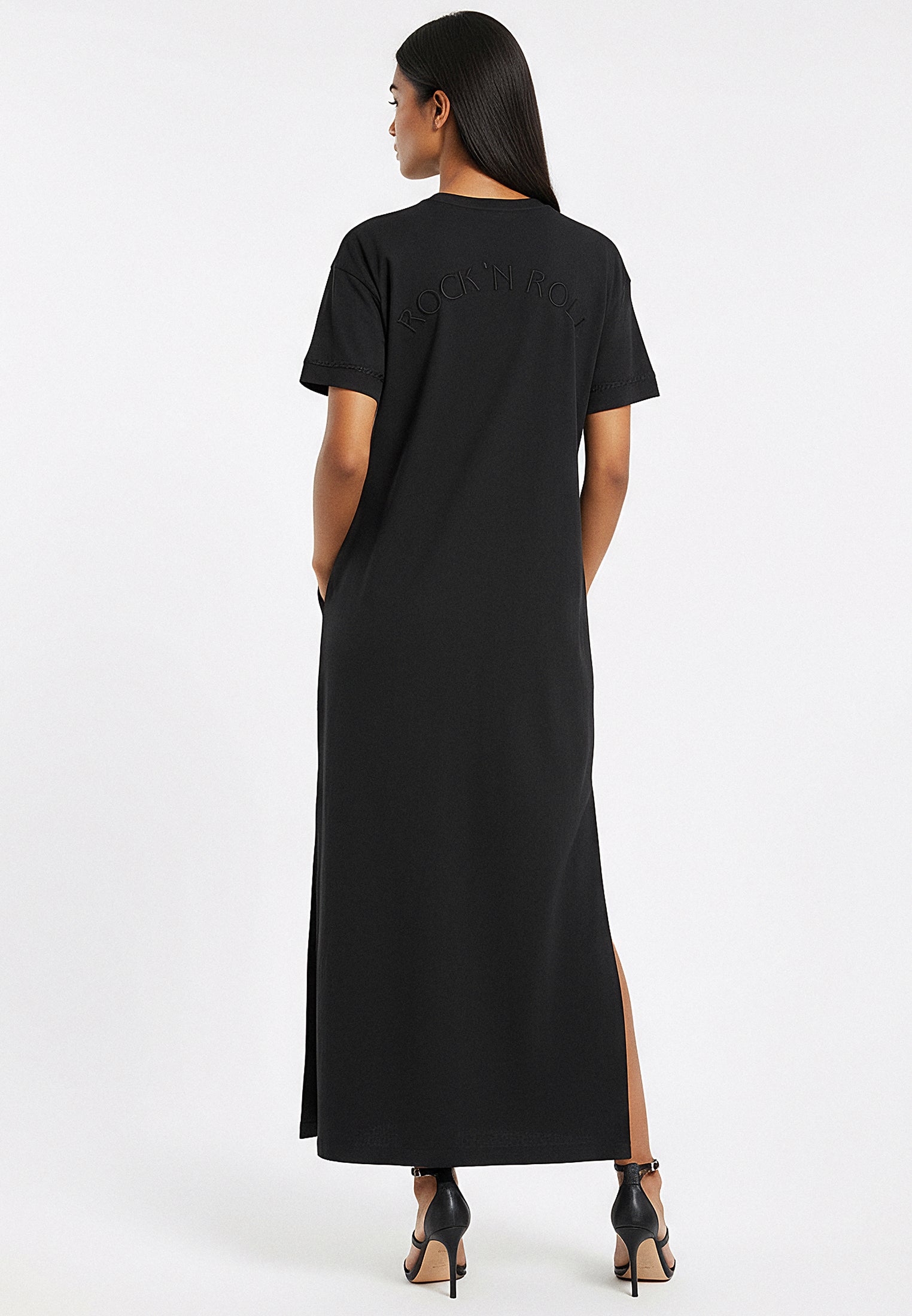 SUMMER DRESS WASHED BLACK