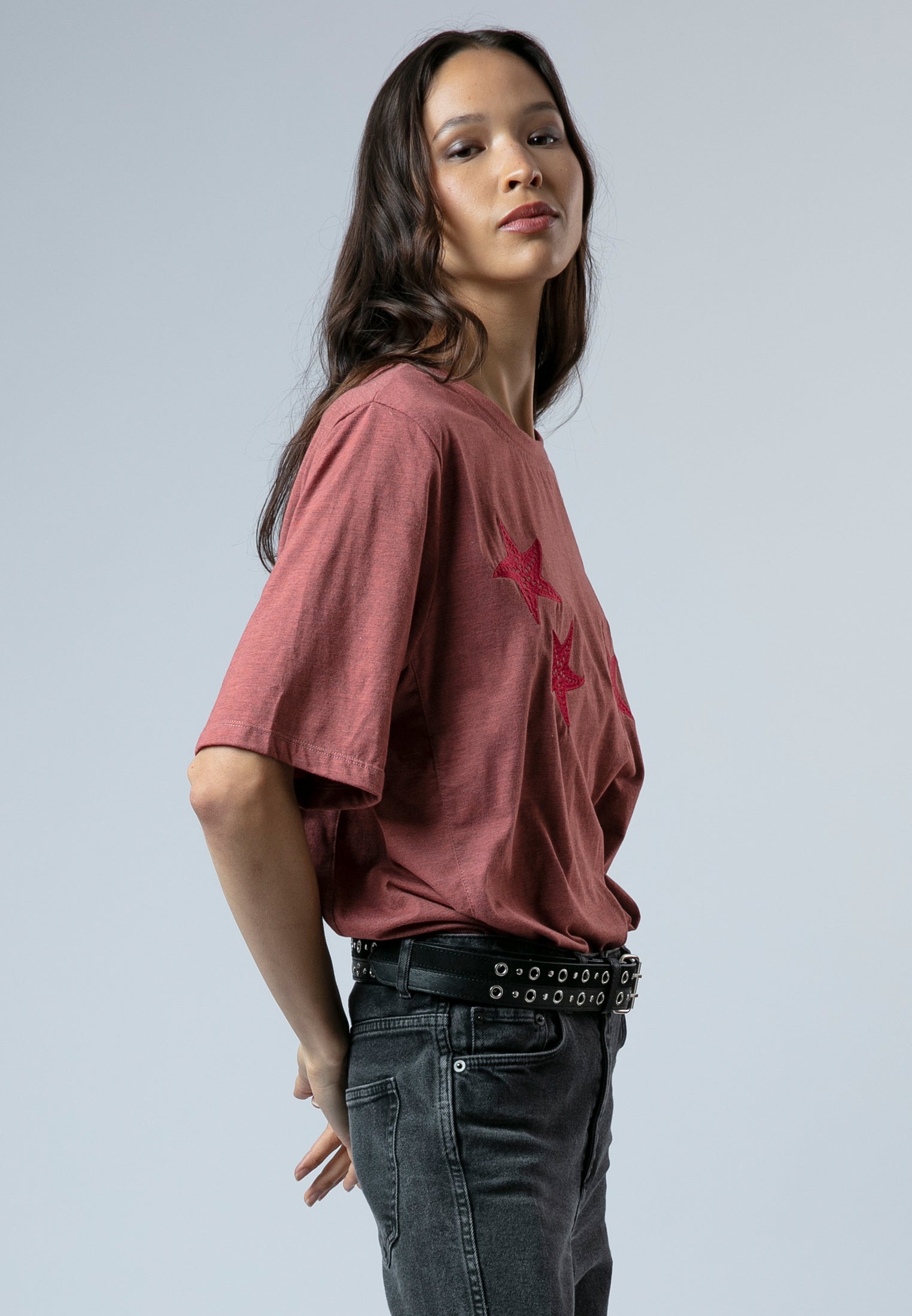 SUMMER T-SHIRT BURNT ORANGE