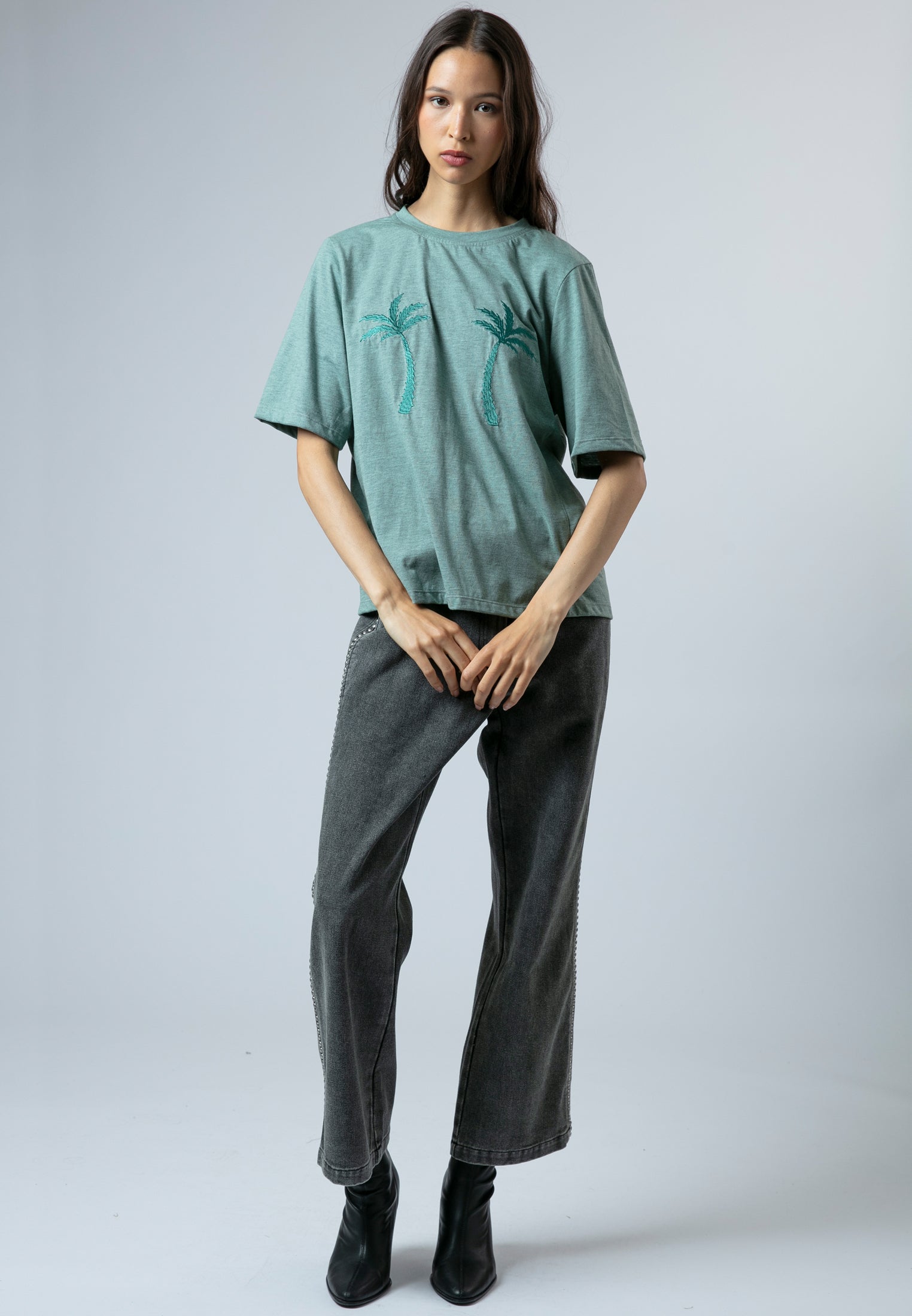 SUMMER T-SHIRT GRANITE GREEN