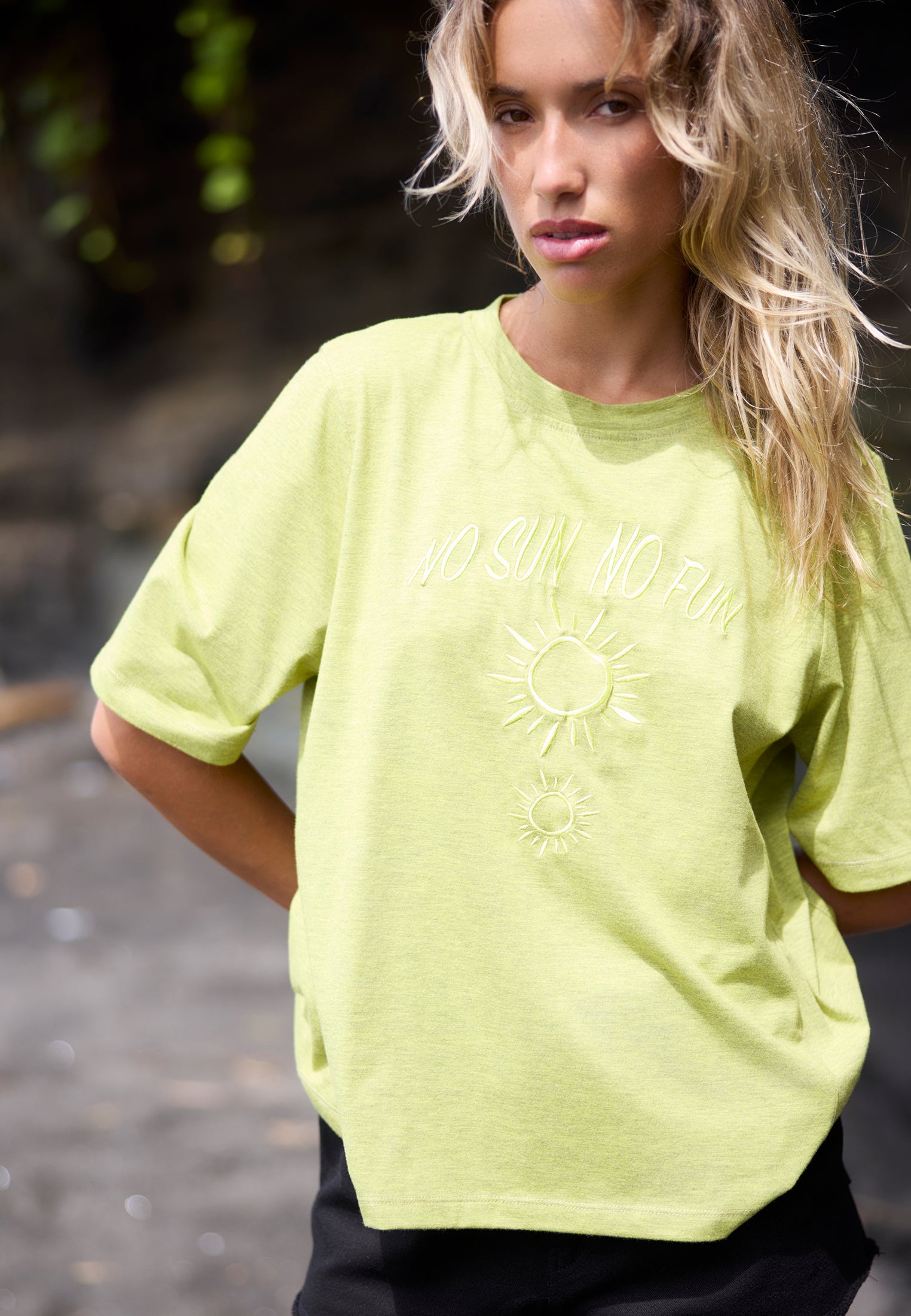 SUMMER T-SHIRT LIME GREEN