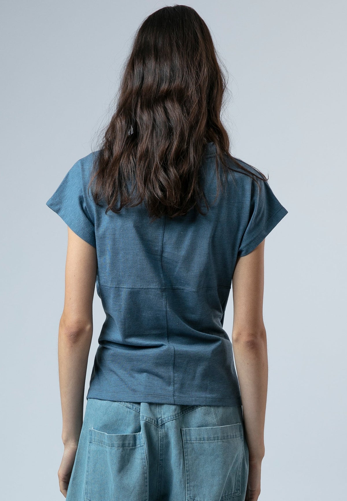 TIME T-SHIRT BLUE ASHES