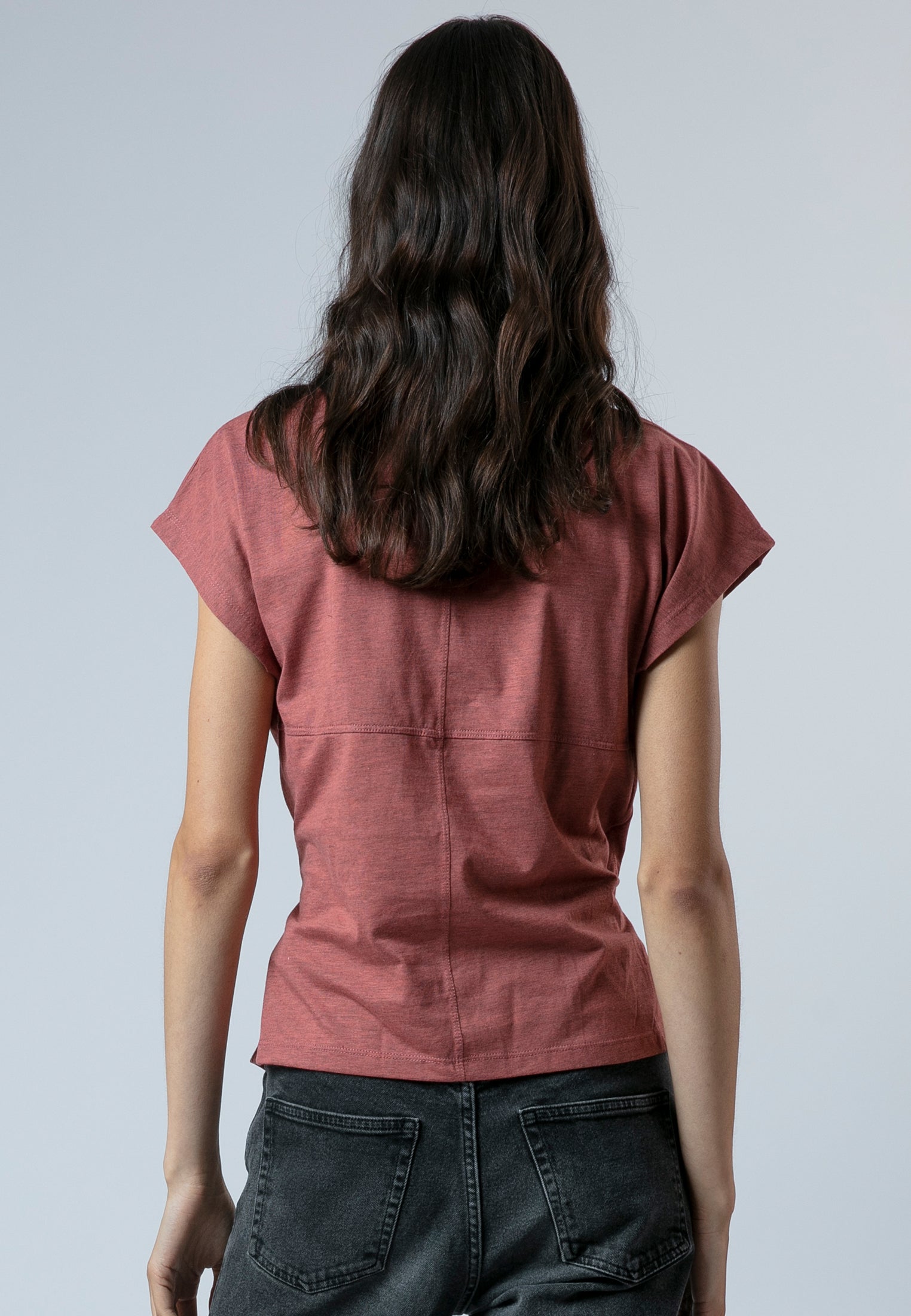 TIME T-SHIRT BURNT ORANGE