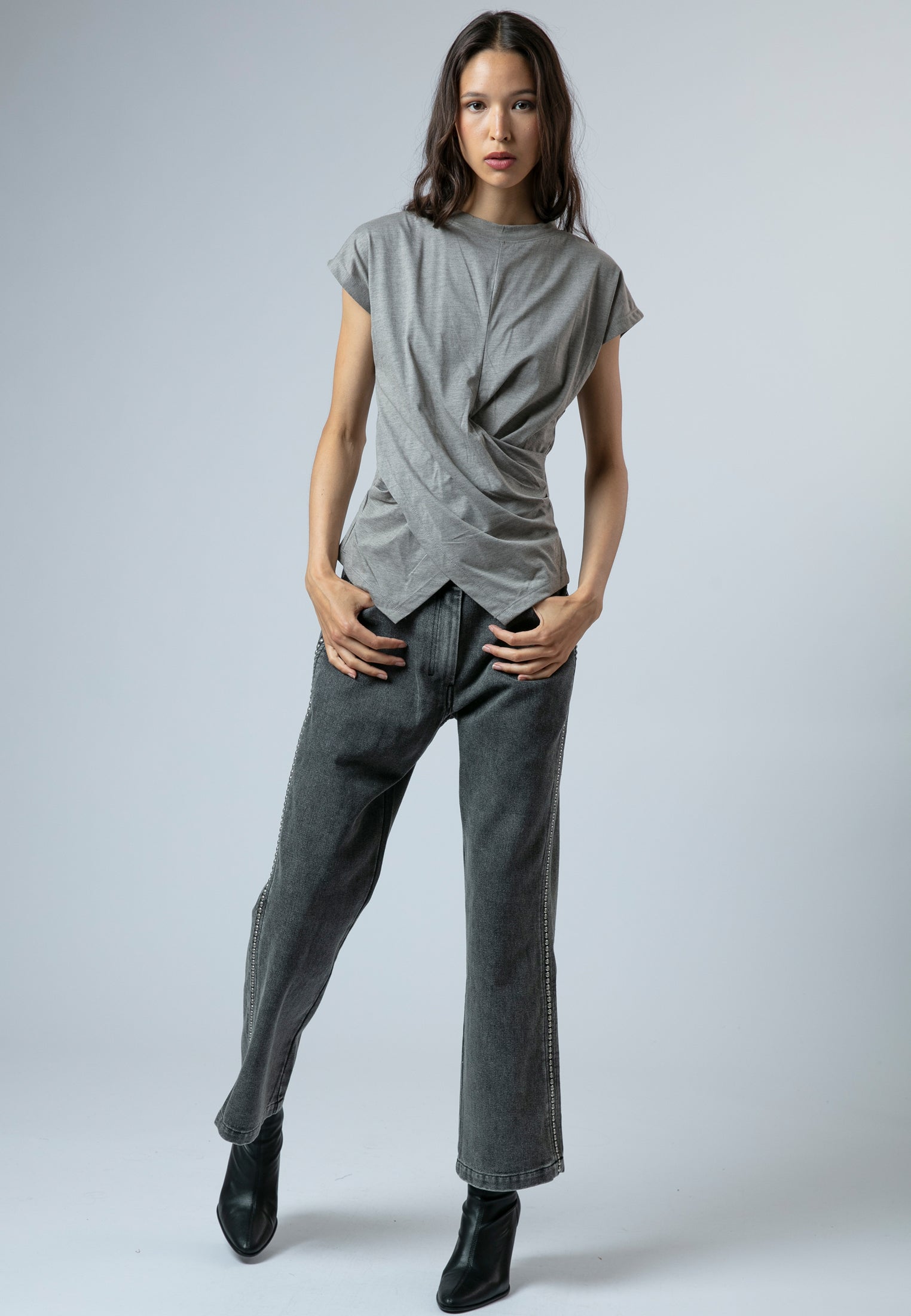 TIME T-SHIRT FLINT