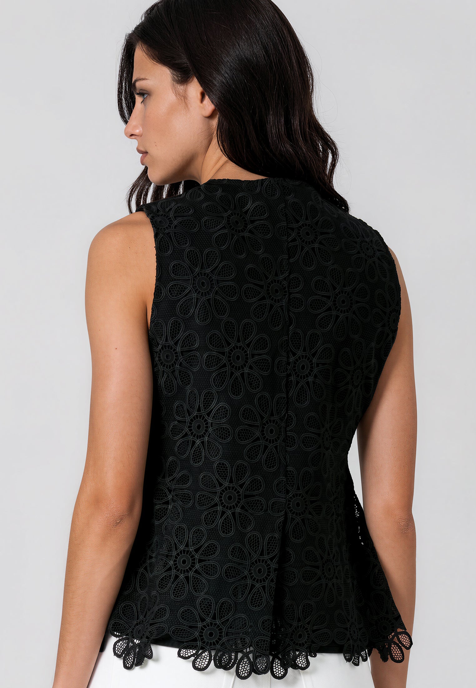 ELLIE WAISTCOAT BLACK