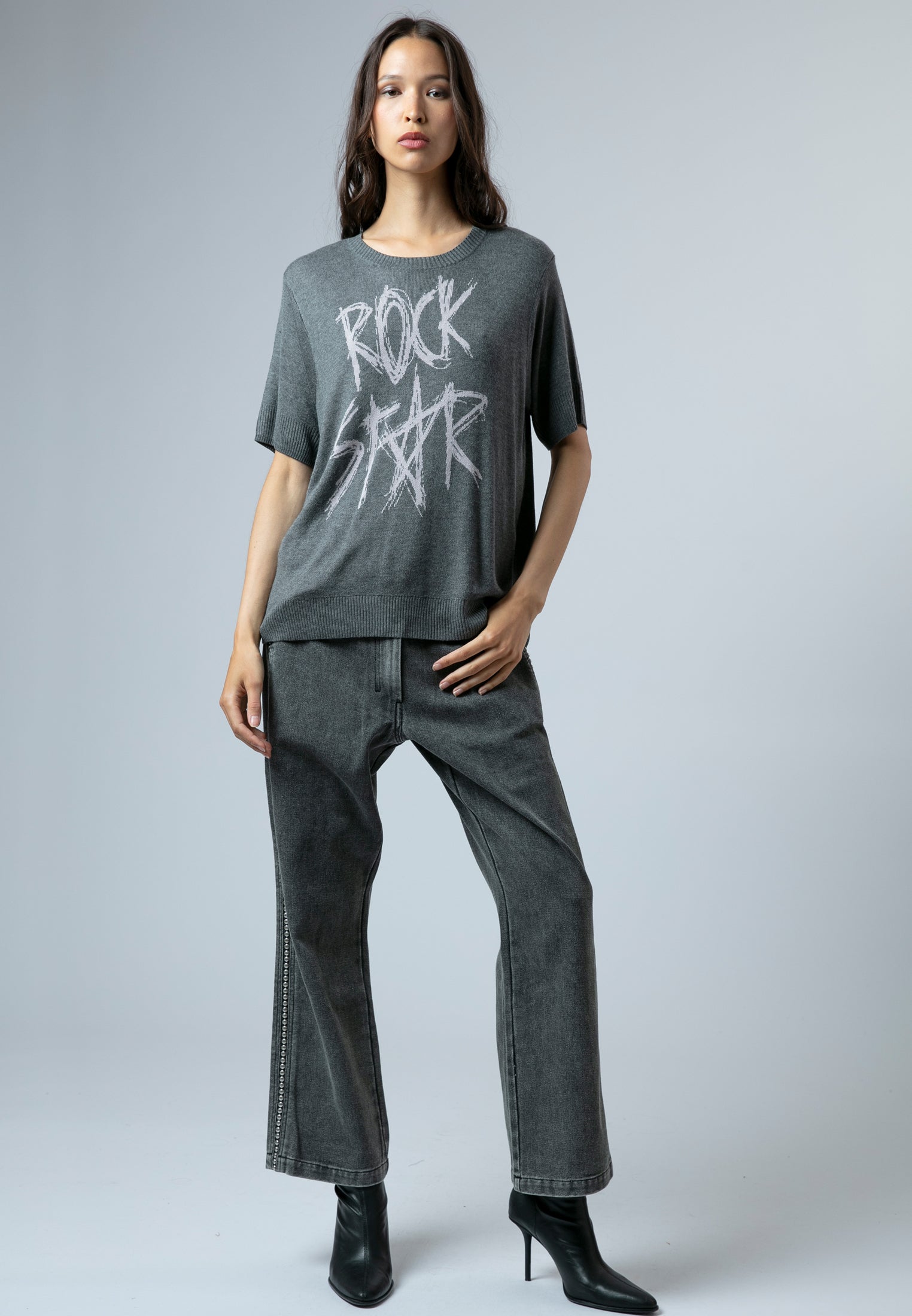 ROSIE JUMPER GREY MARL