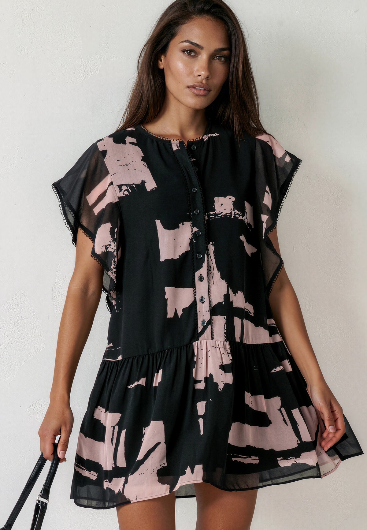 ARA TUNIC FACADE BLACK & ASHES