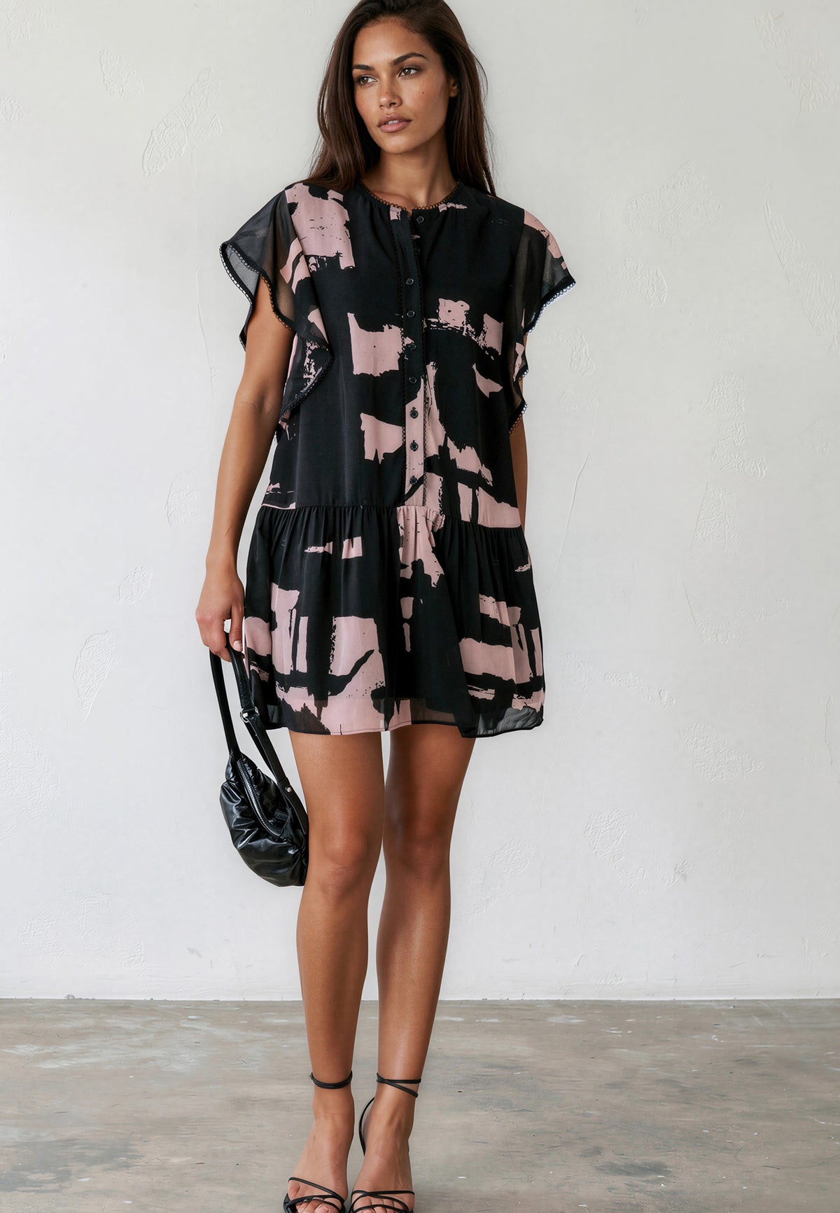 ARA TUNIC FACADE BLACK & ASHES