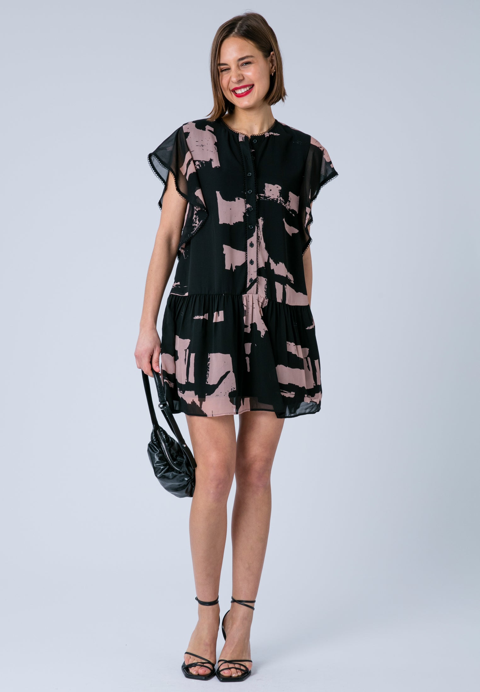 ARA TUNIC FACADE BLACK & ASHES