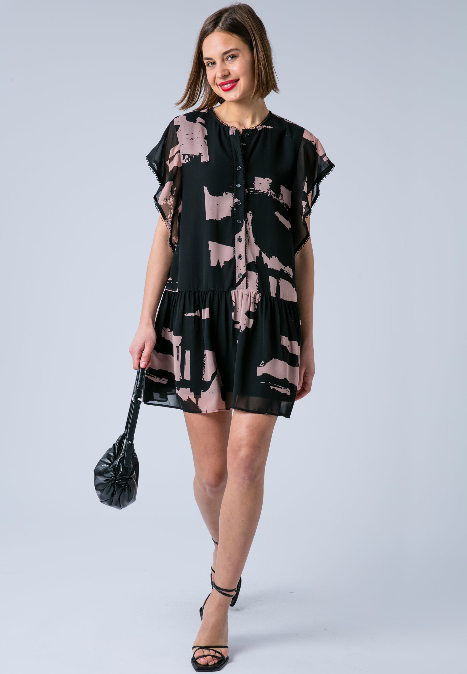 ARA TUNIC FACADE BLACK & ASHES