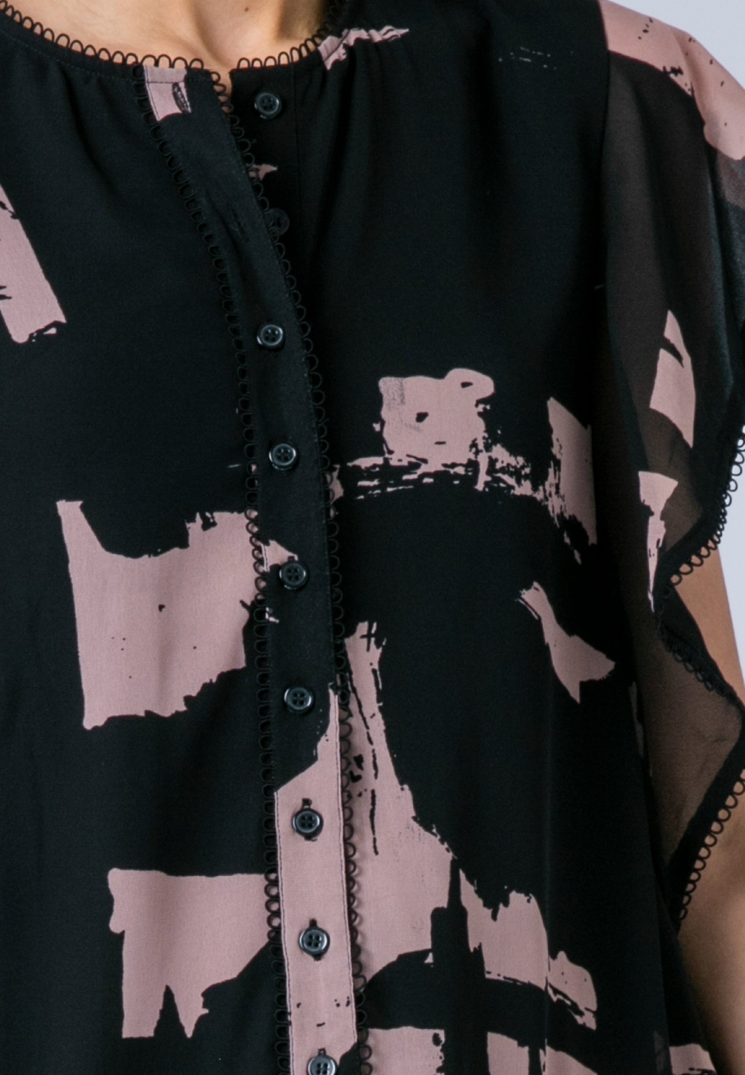 ARA TUNIC FACADE BLACK & ASHES