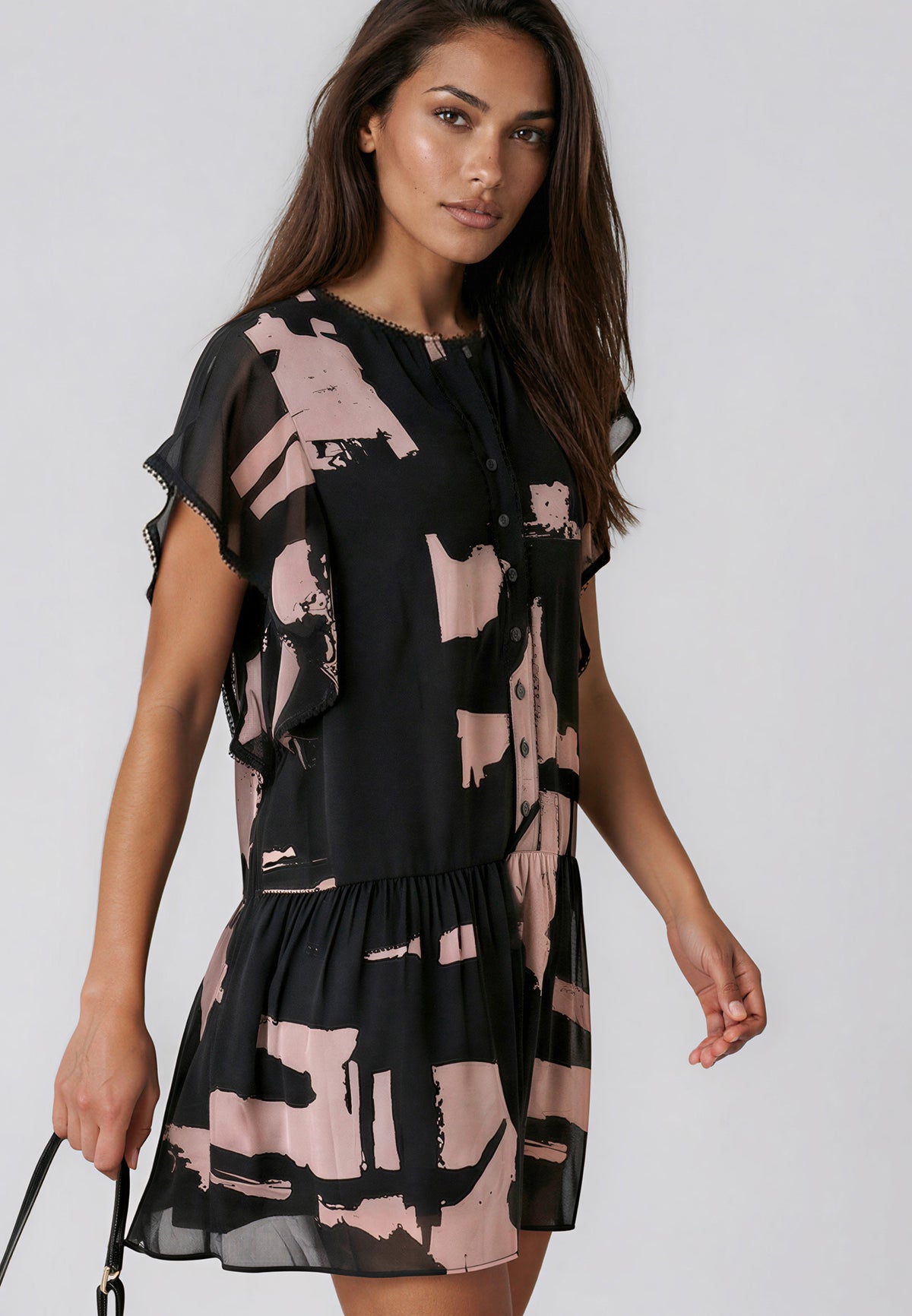 ARA TUNIC FACADE BLACK & ASHES