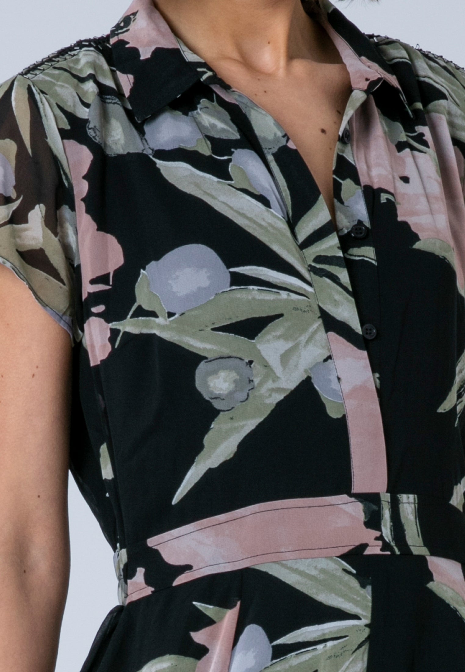 AVA SHIRT DRESS PRIME ASHES