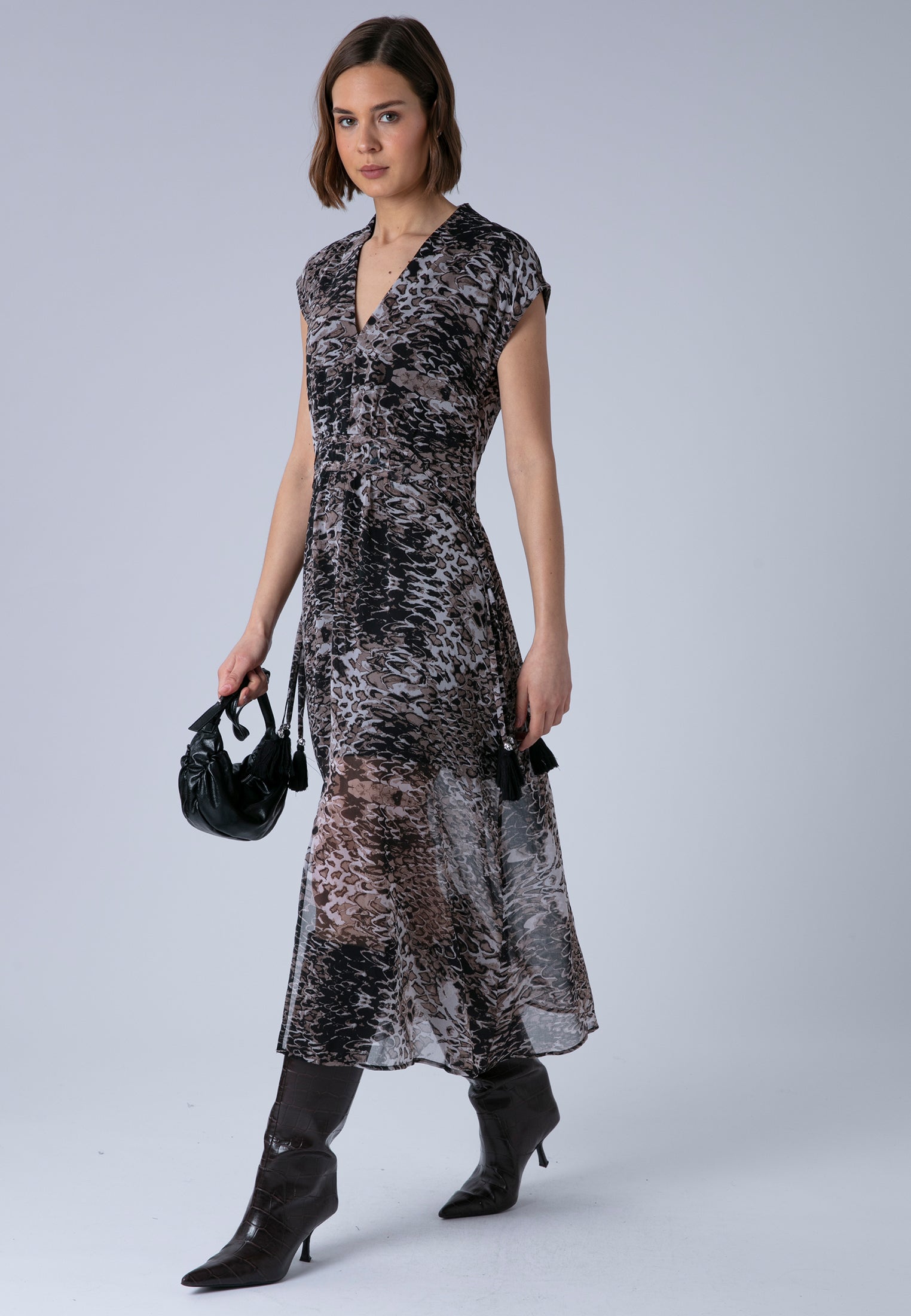 EMERALD DRESS ADDER BROWN