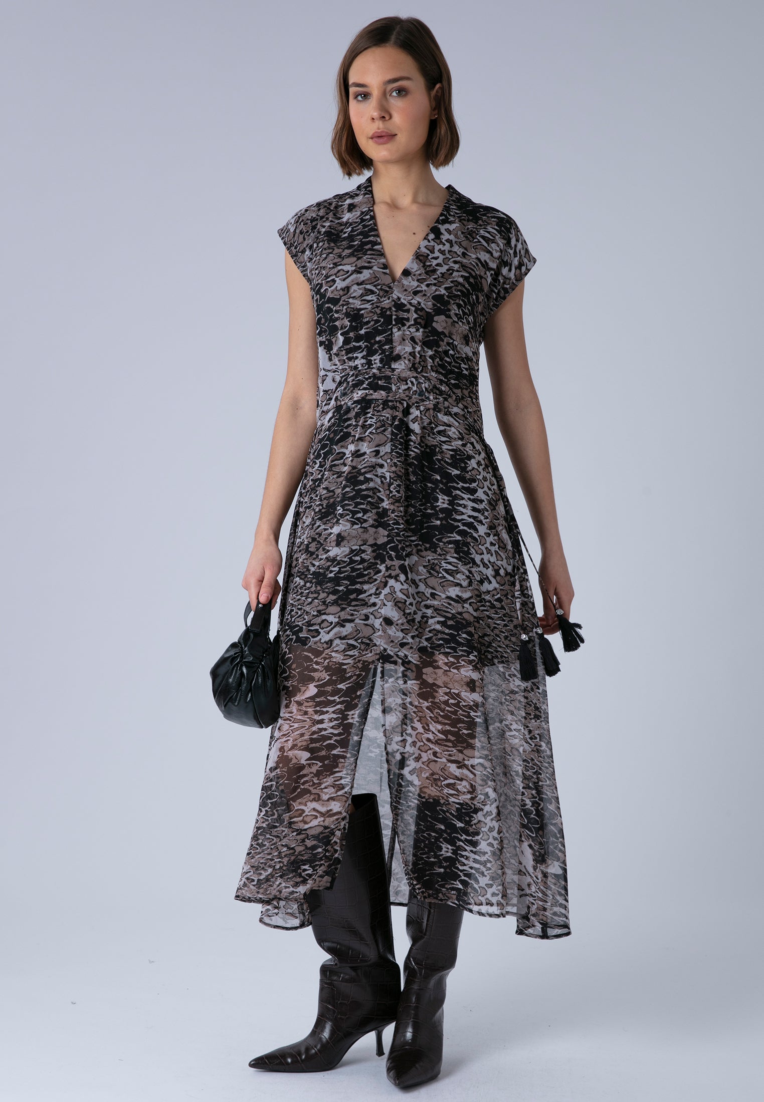 EMERALD DRESS ADDER BROWN