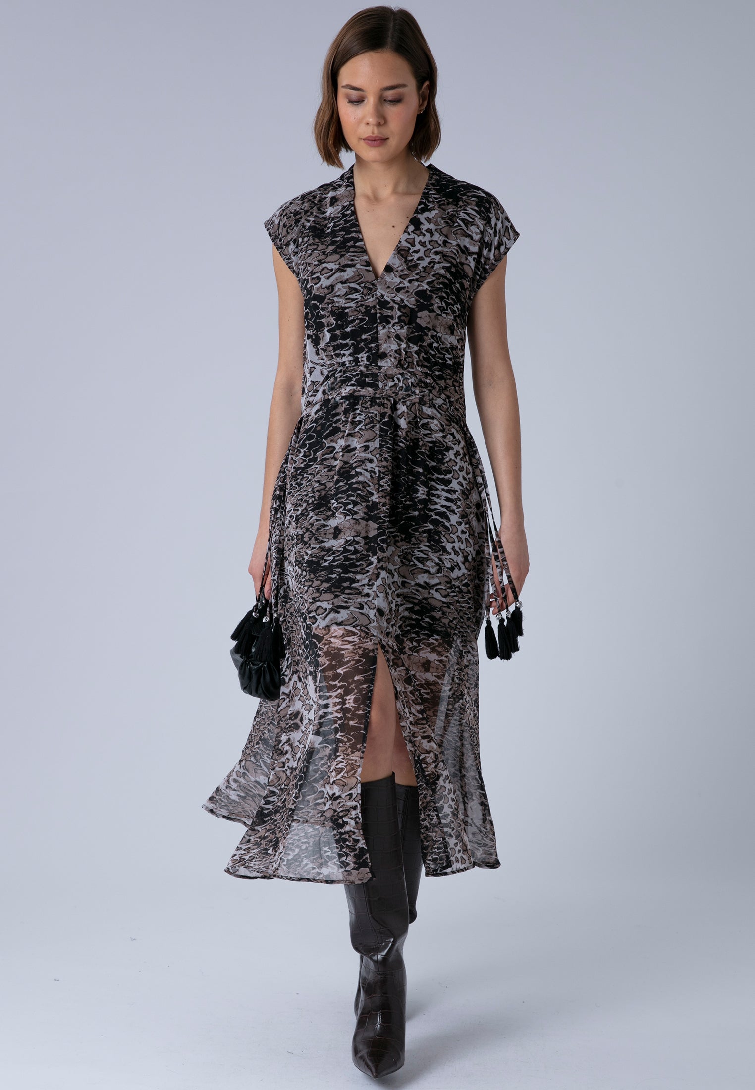 EMERALD DRESS ADDER BROWN