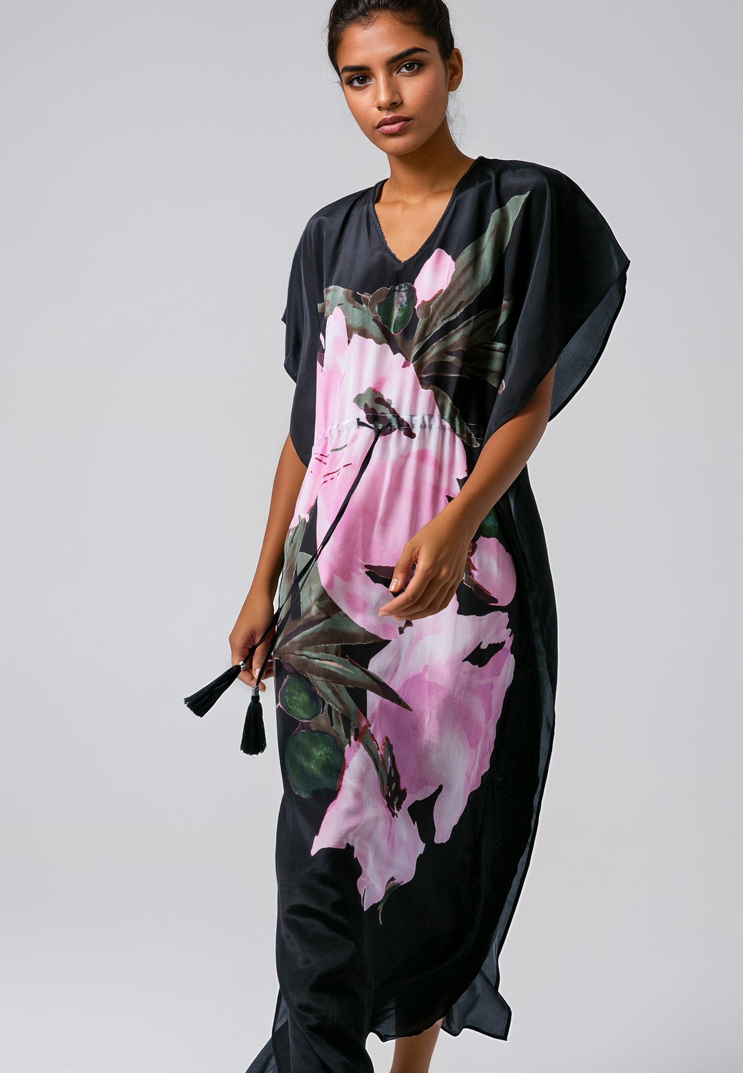 ELINA KAFTAN PRIME PINK FLOWER