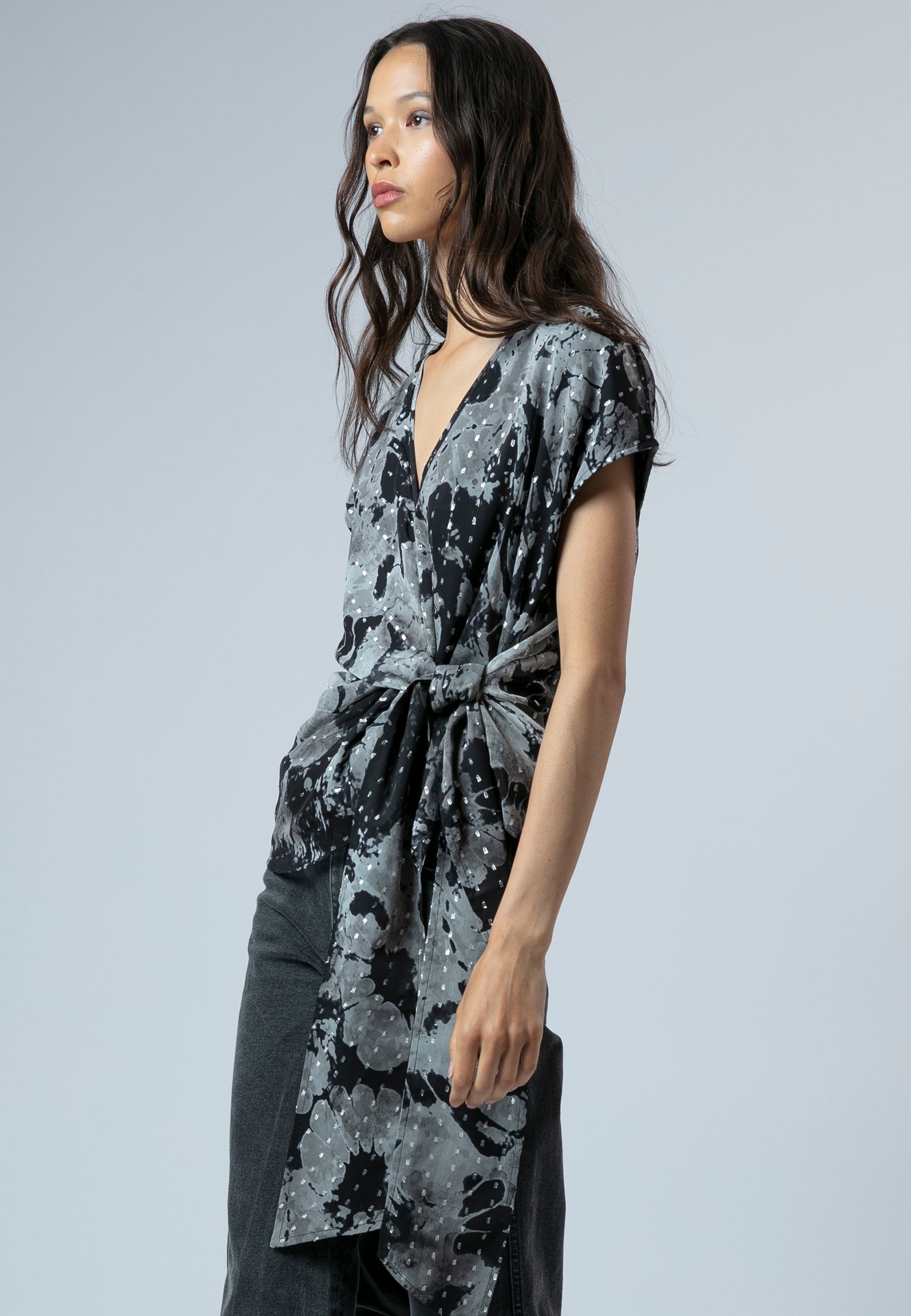 ELINE TOP BLACK & WHITE
