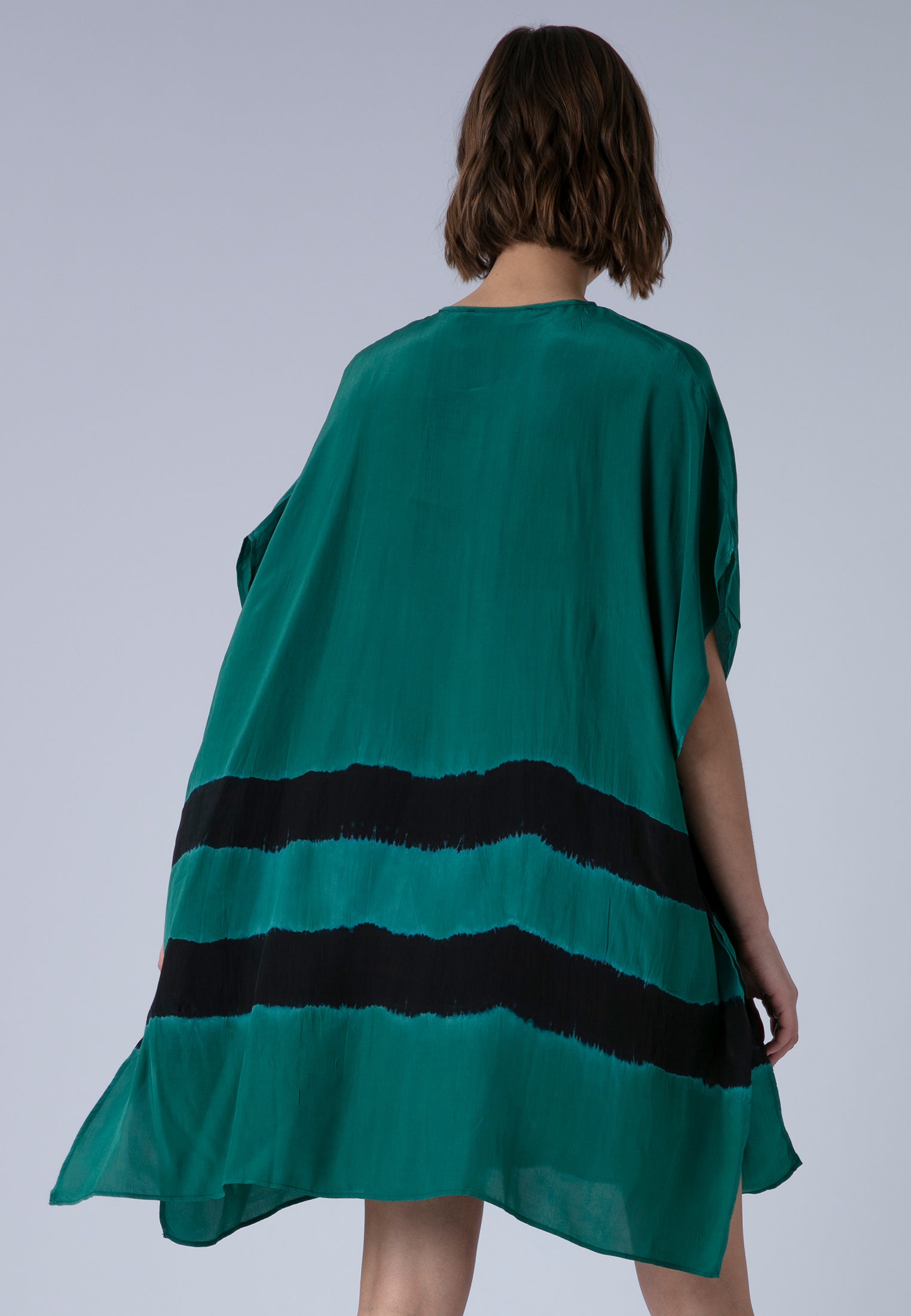 ELLA KAFTAN GREEN & BLACK