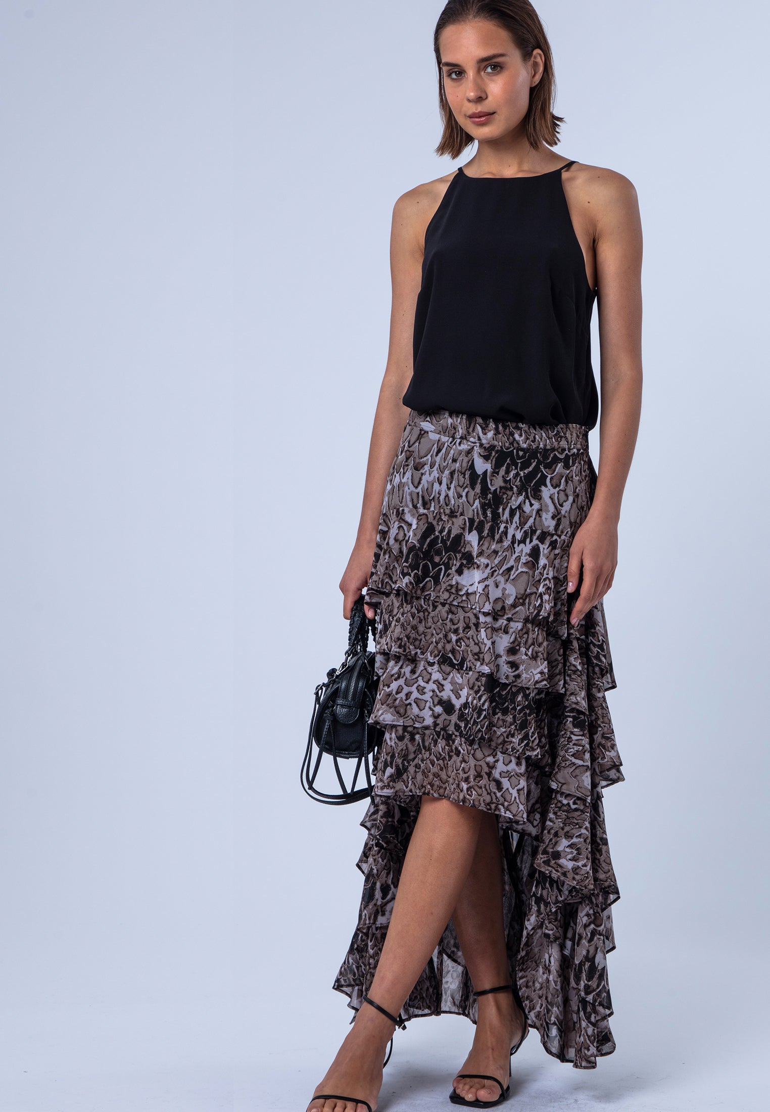FAE SKIRT ADDER BROWN