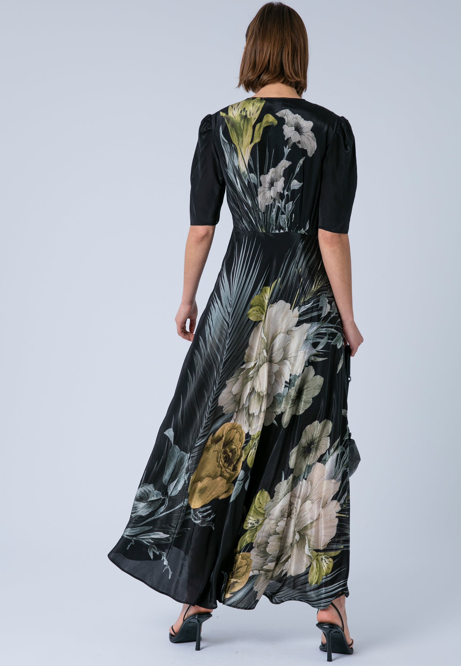 TAYLOR MAXI TEA DRESS CAMELLIA YELLOW