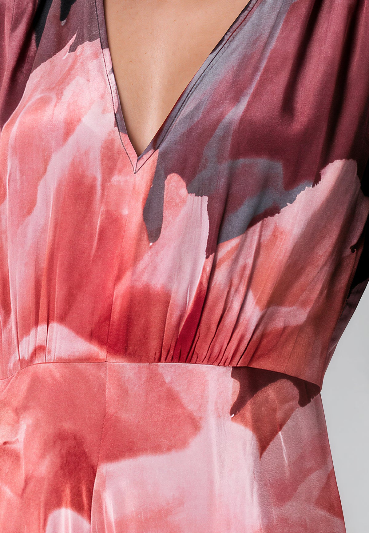 TAYLOR MAXI TEA DRESS PARADISE TERRACOTTA