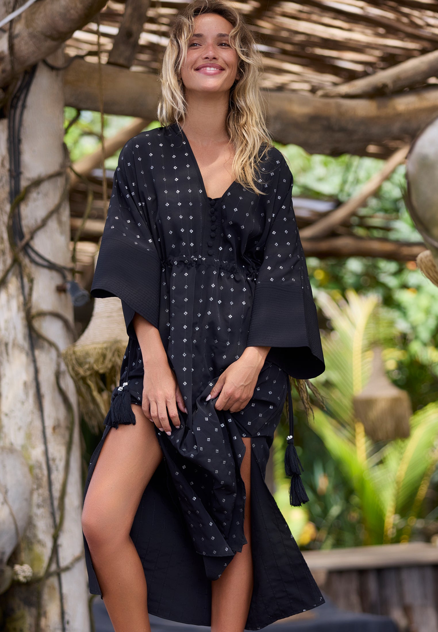 HELENA KAFTAN BLACK