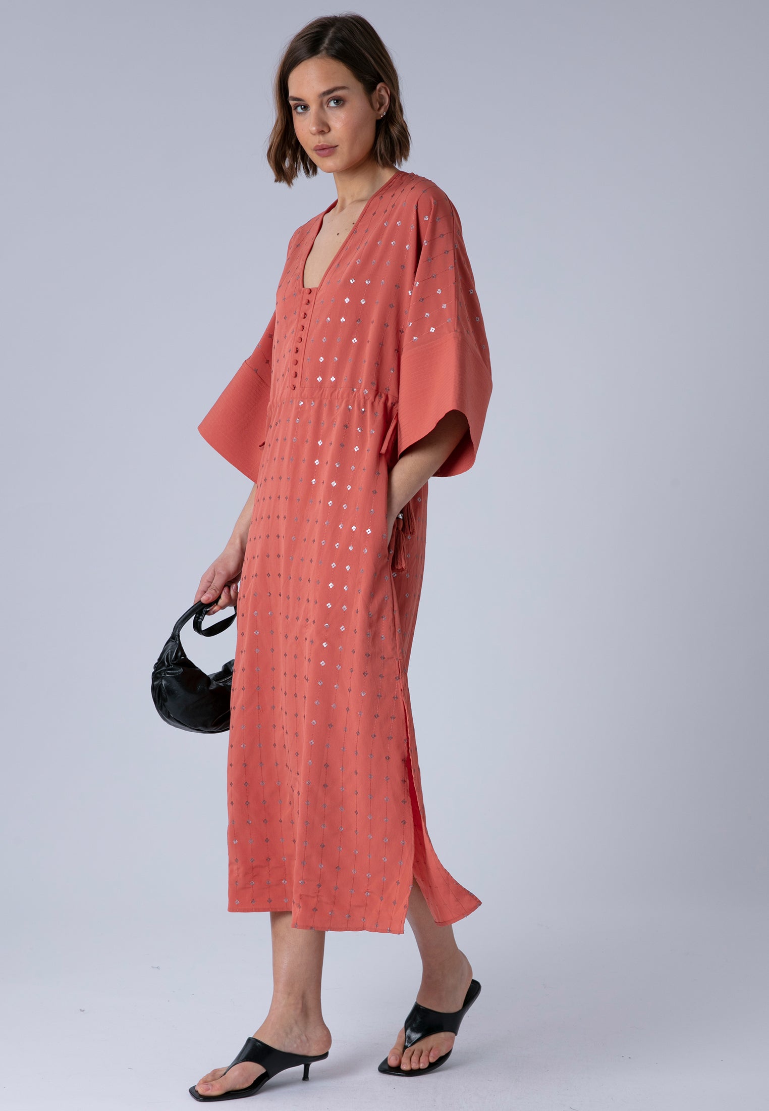 HELENA KAFTAN BURNT SIENNA