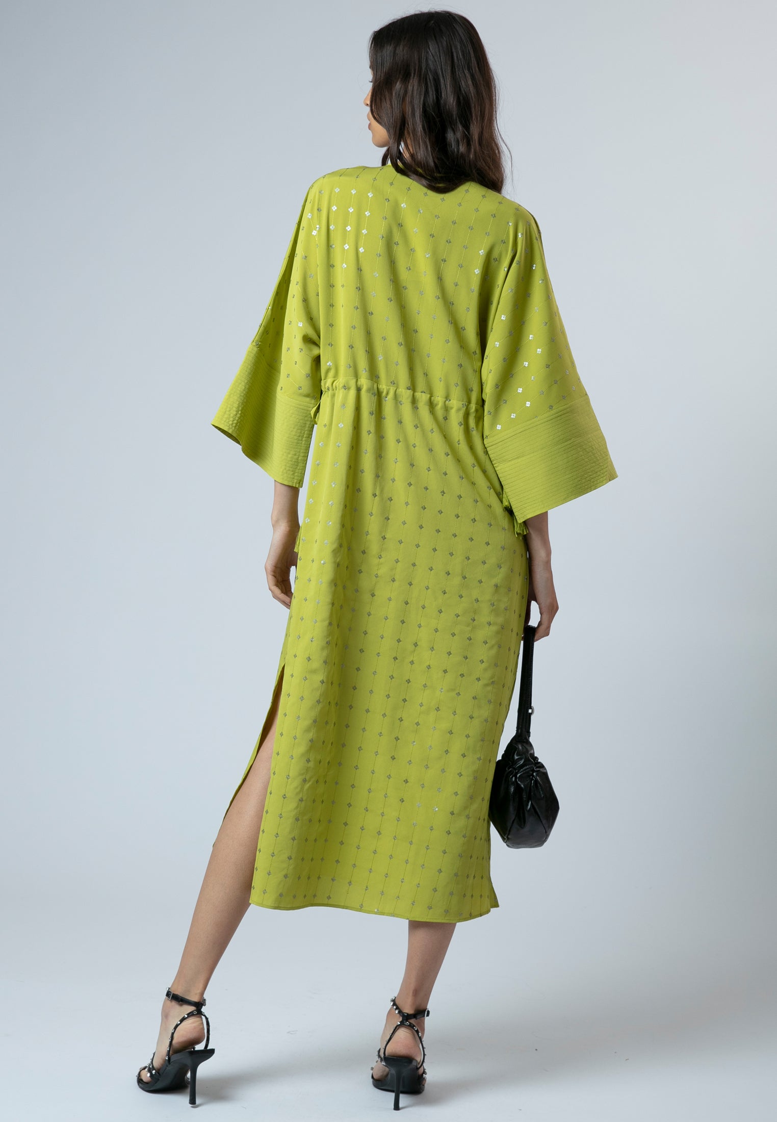 HELENA KAFTAN LIME GREEN