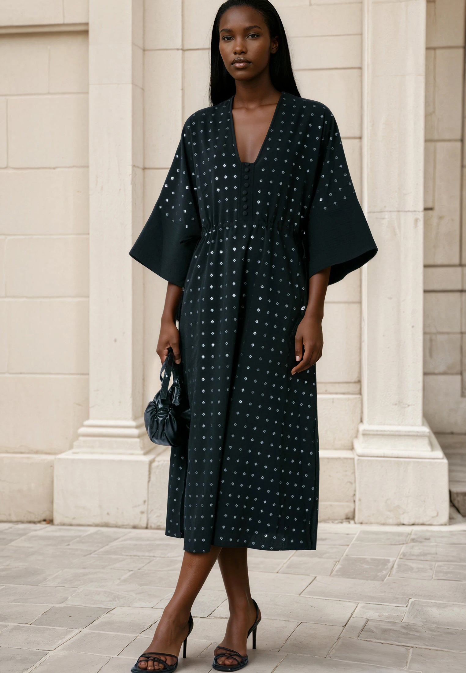 HELENA KAFTAN BLACK