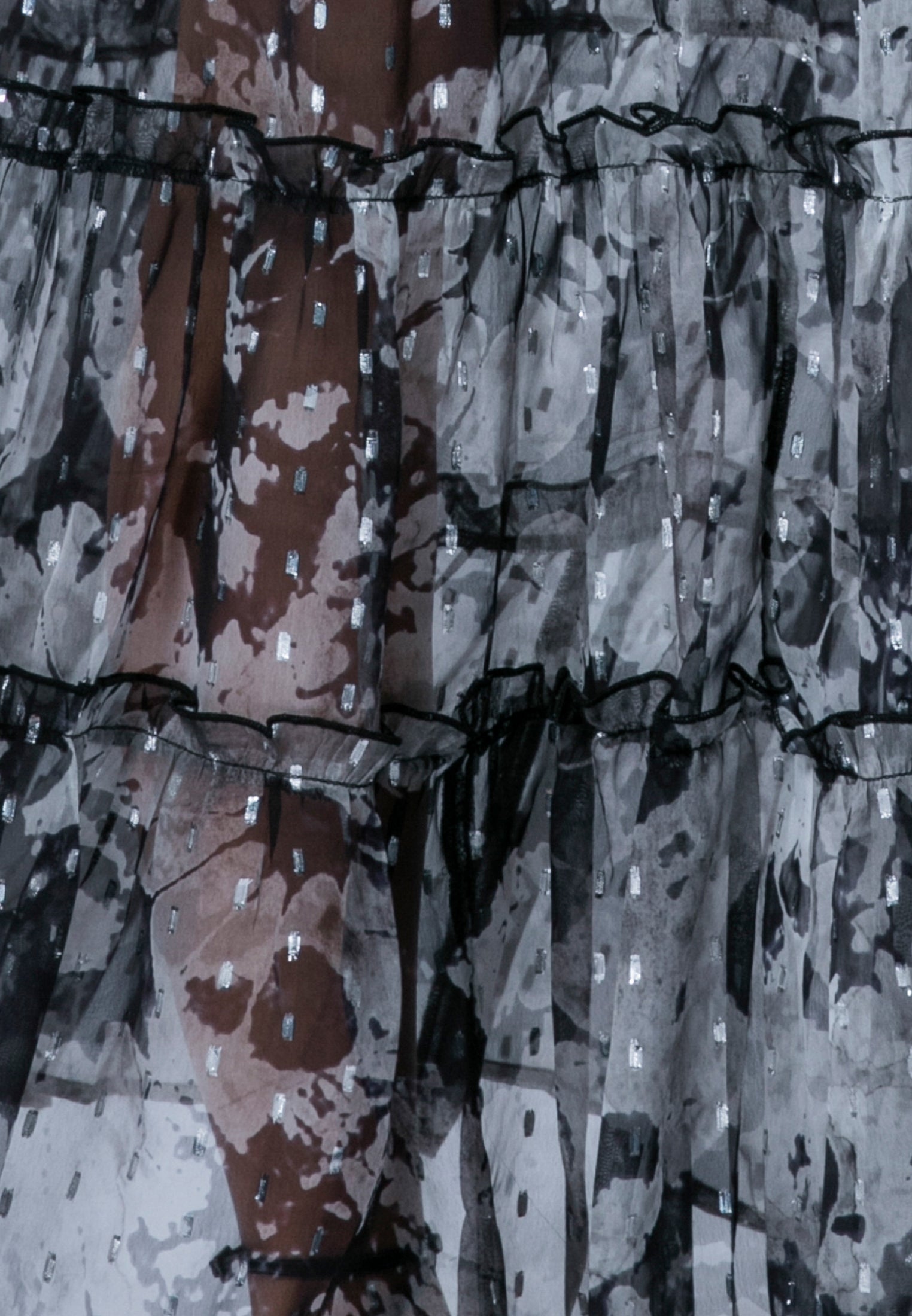 JESSIE MAXI DRESS BLACK & WHITE