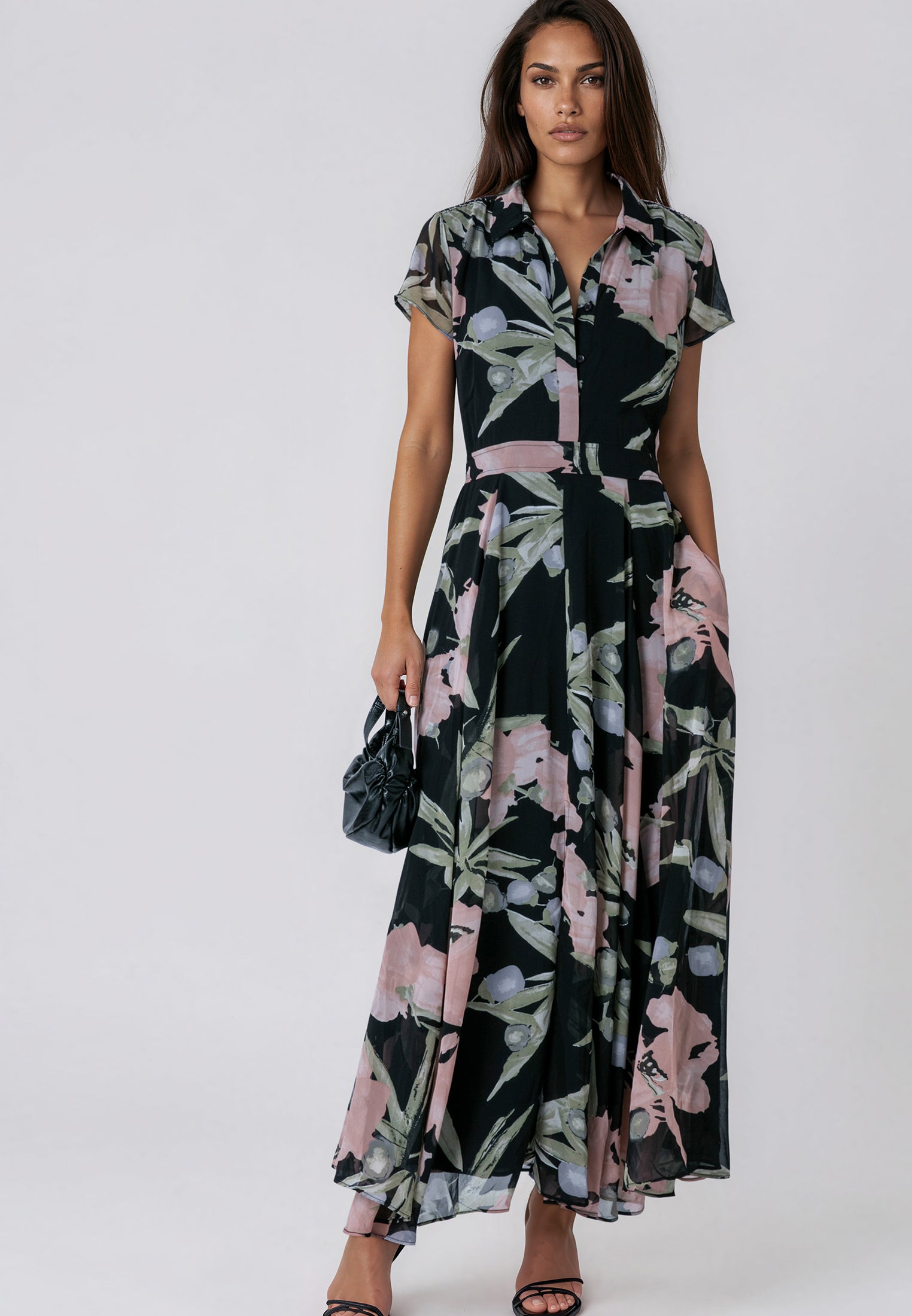 AVA SHIRT DRESS PRIME ASHES