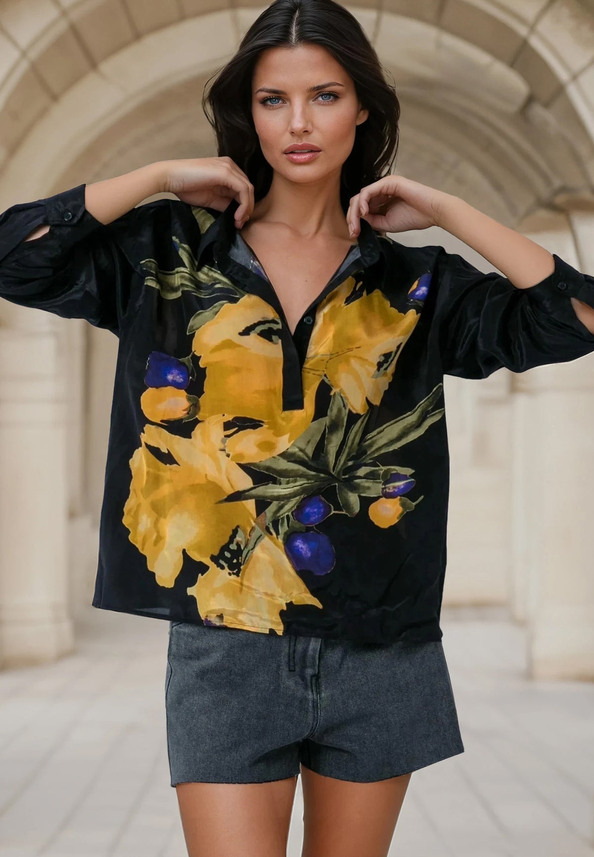 VALERIA SHIRT PRIME YELLOW