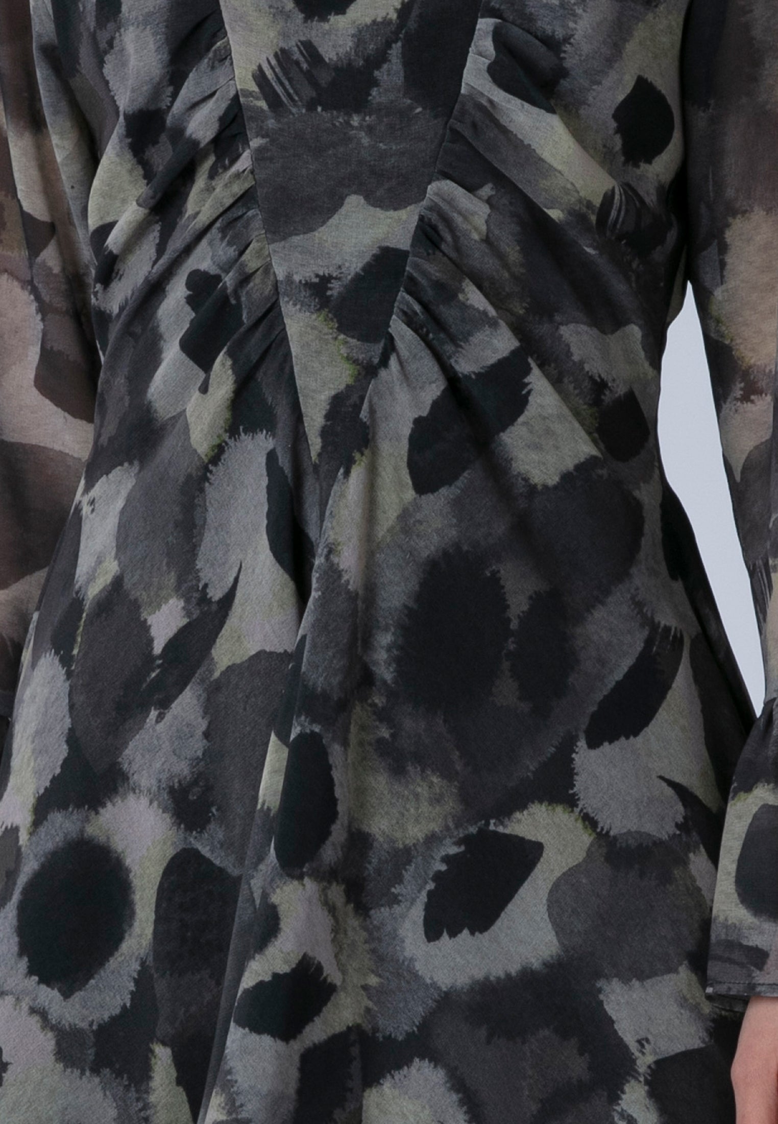 CORINNE SHORT DRESS TERRAZZO YELLOW