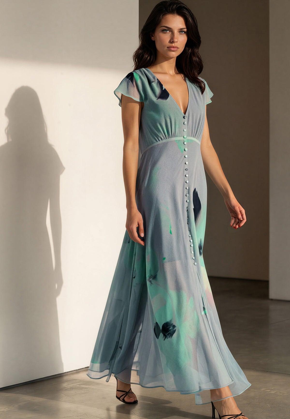 INDIUM MAXI DRESS VISION
