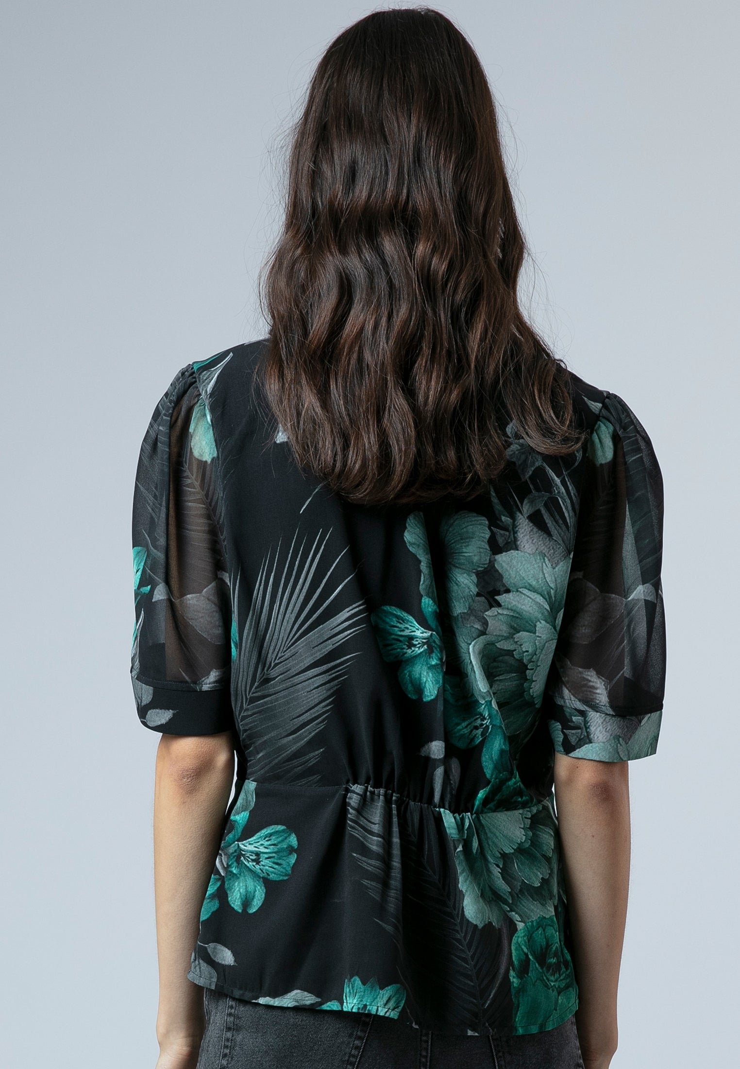 VIOLET TOP CAMELLIA GREEN